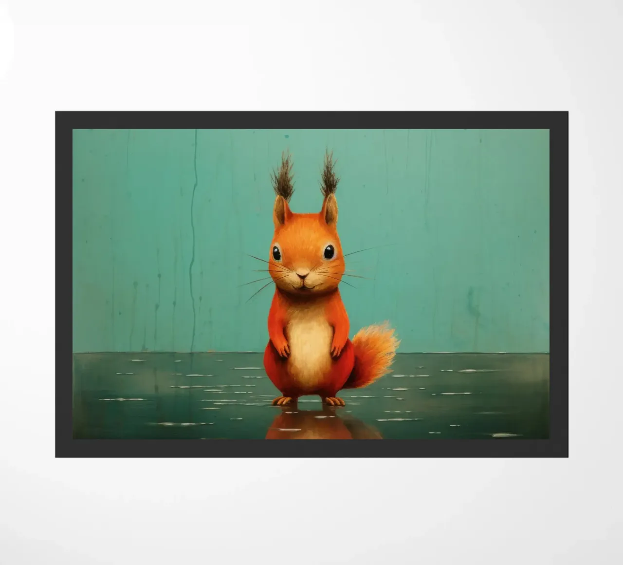 Scoiattolo minimo 1 zerbino da Minimal Animal Art