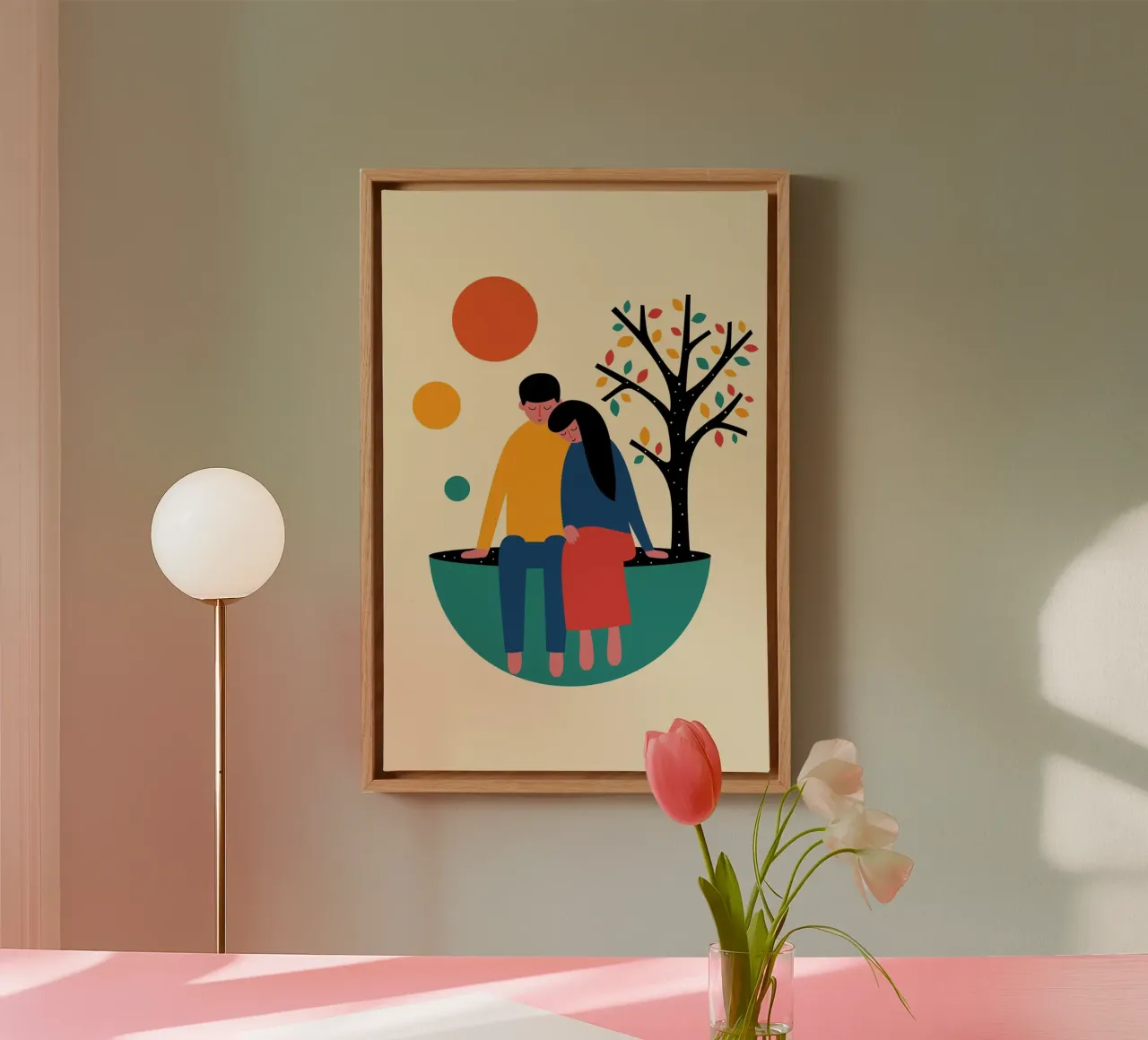 Always and Forever canvas by Andy Westface