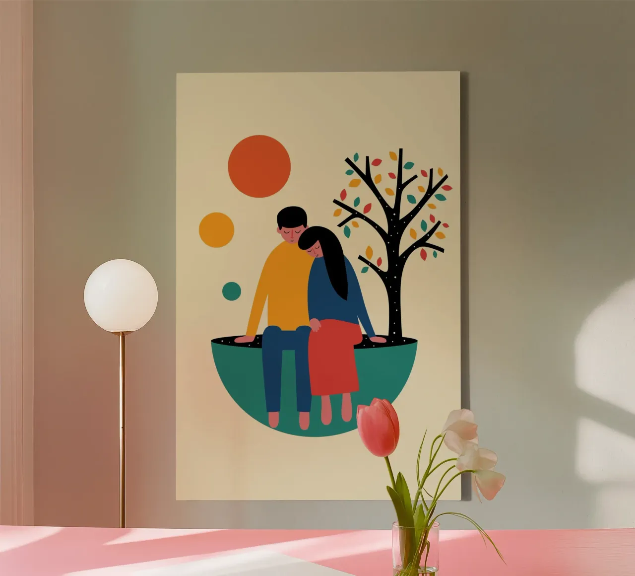 Always and Forever canvas by Andy Westface