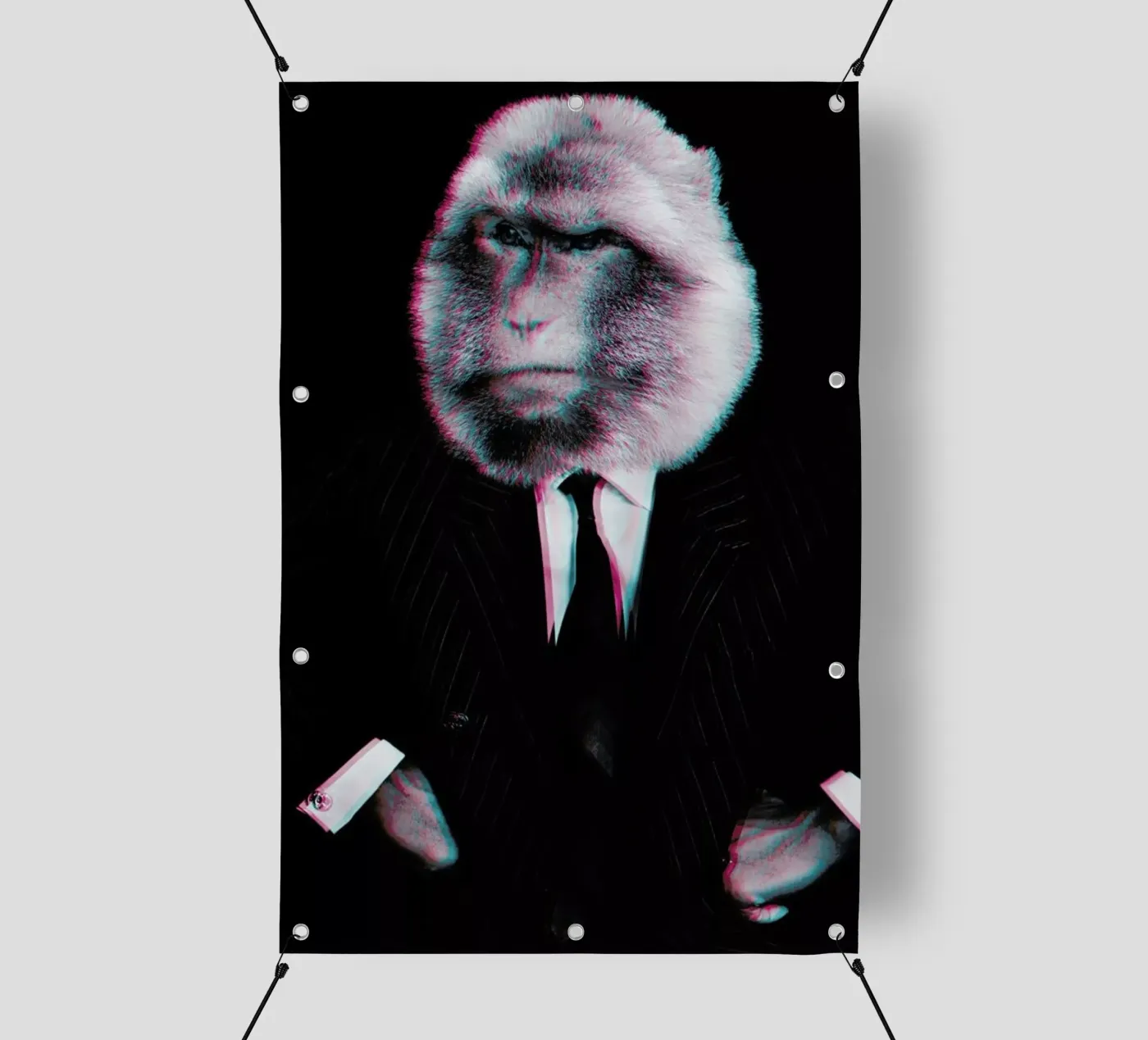 Monkey PVC Plane von Paste in Place