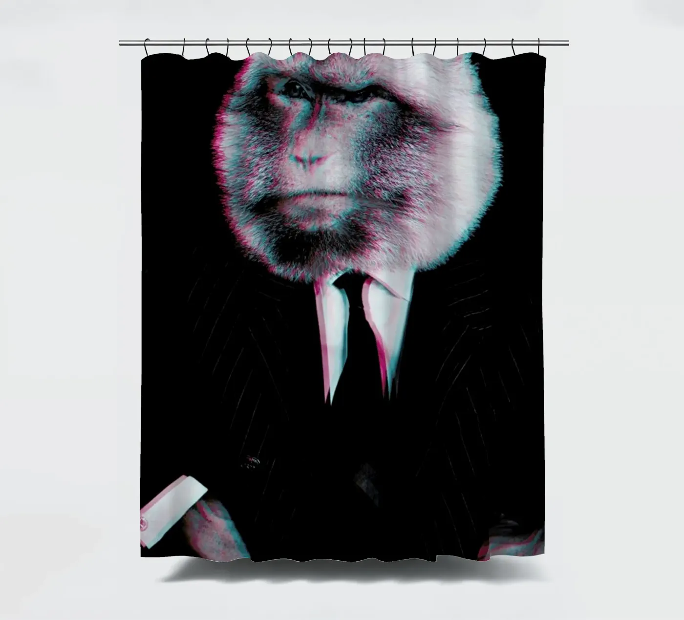 Monkey Duschvorhang von Paste in Place