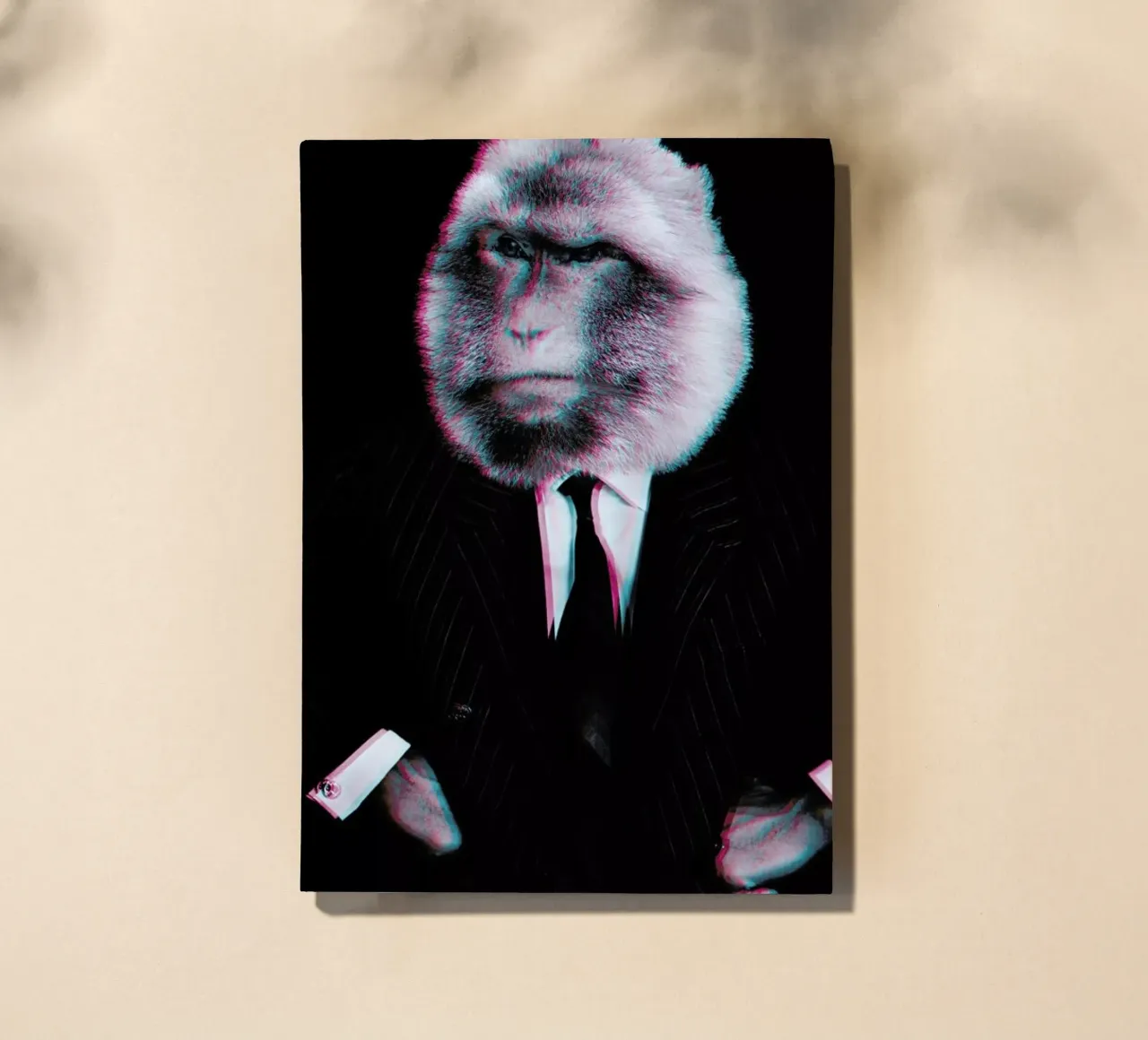 Monkey Notizbuch von Paste in Place