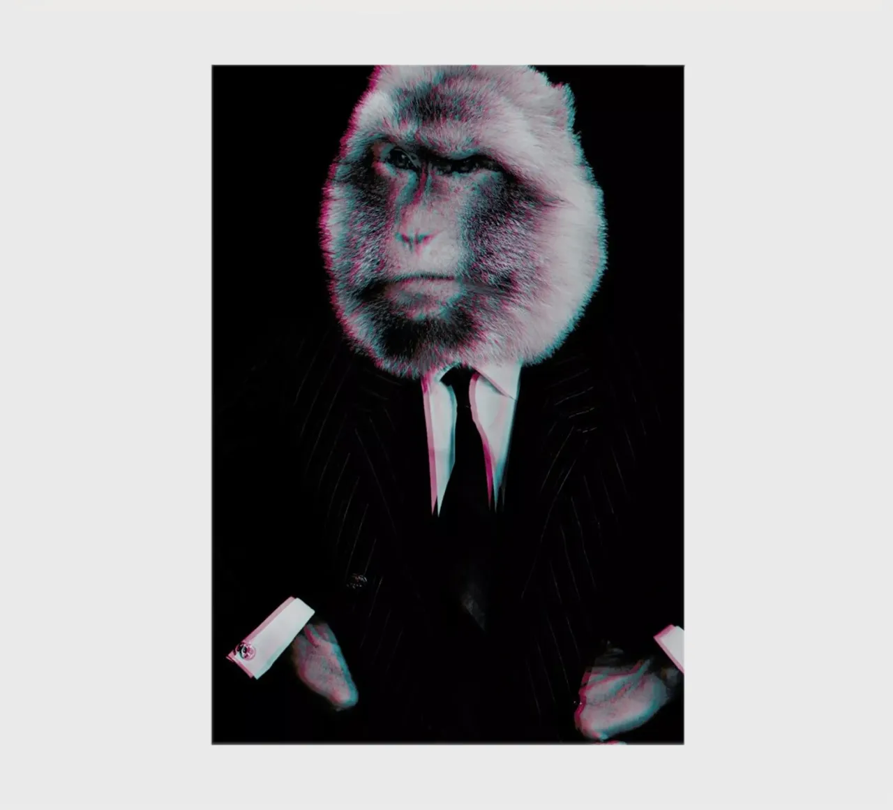 Monkey Notizbuch von Paste in Place