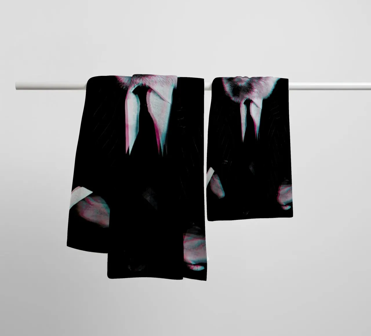 Monkey Handtuch von Paste in Place