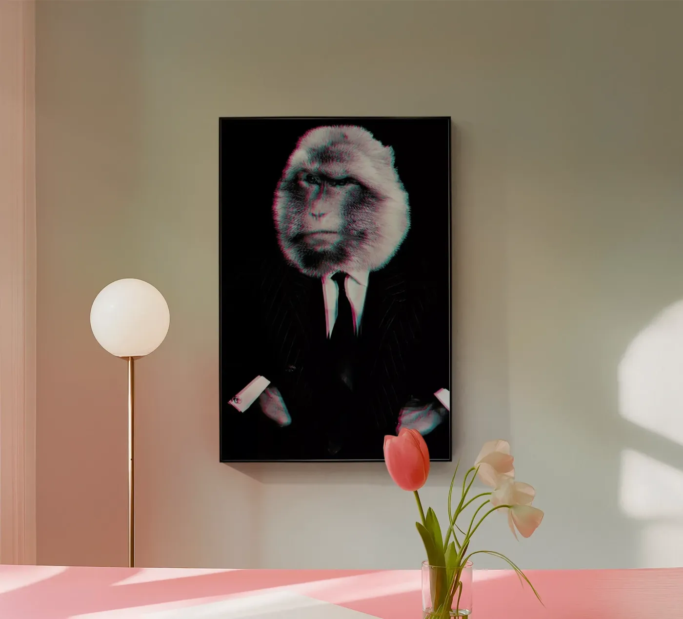 Monkey plexiglass da Paste in Place