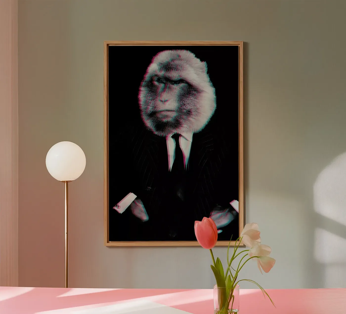 Monkey alluminio dibond da Paste in Place