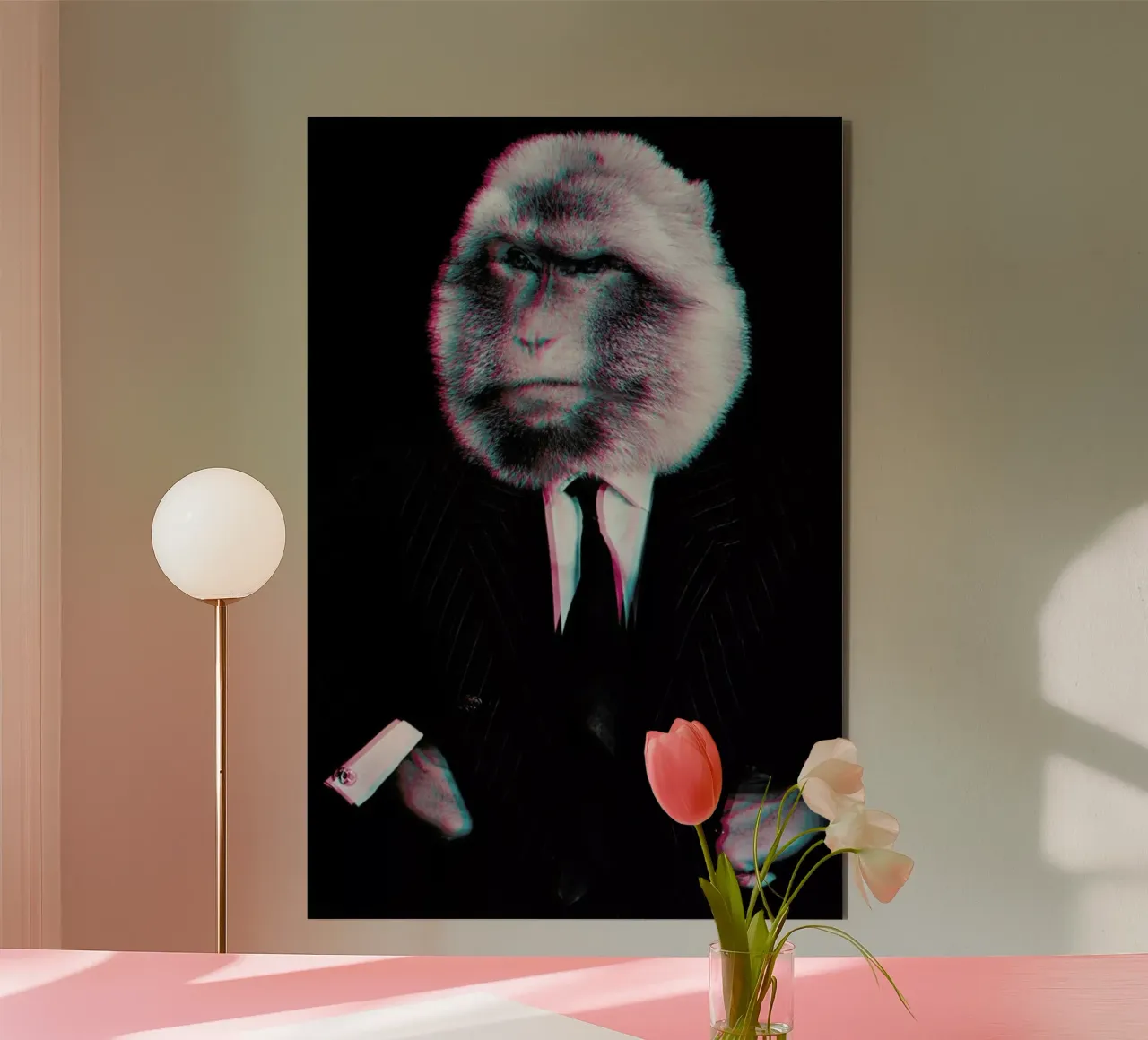 Monkey forex plate by Paste in Place