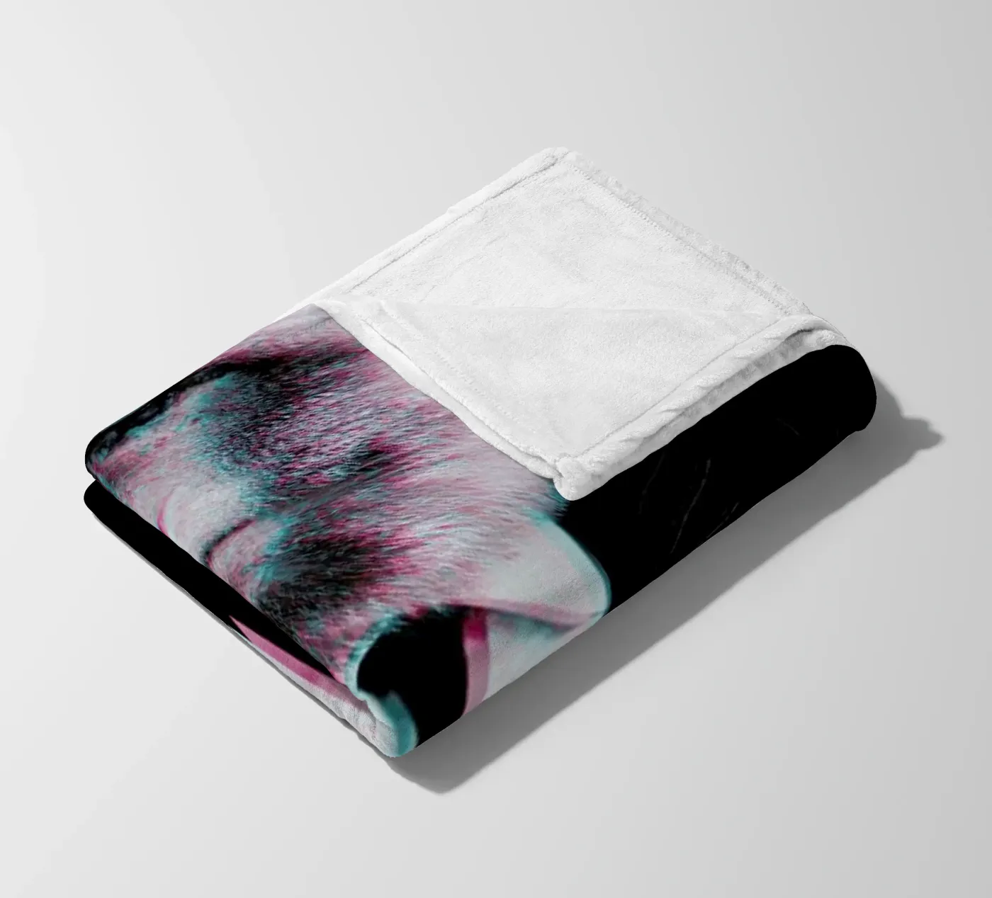 Monkey fleece blanket by Paste in Place