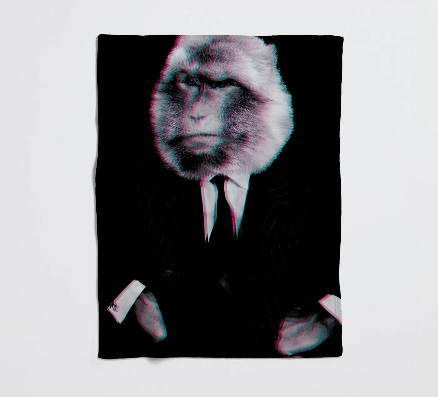 Monkey fleecedeken van Paste in Place