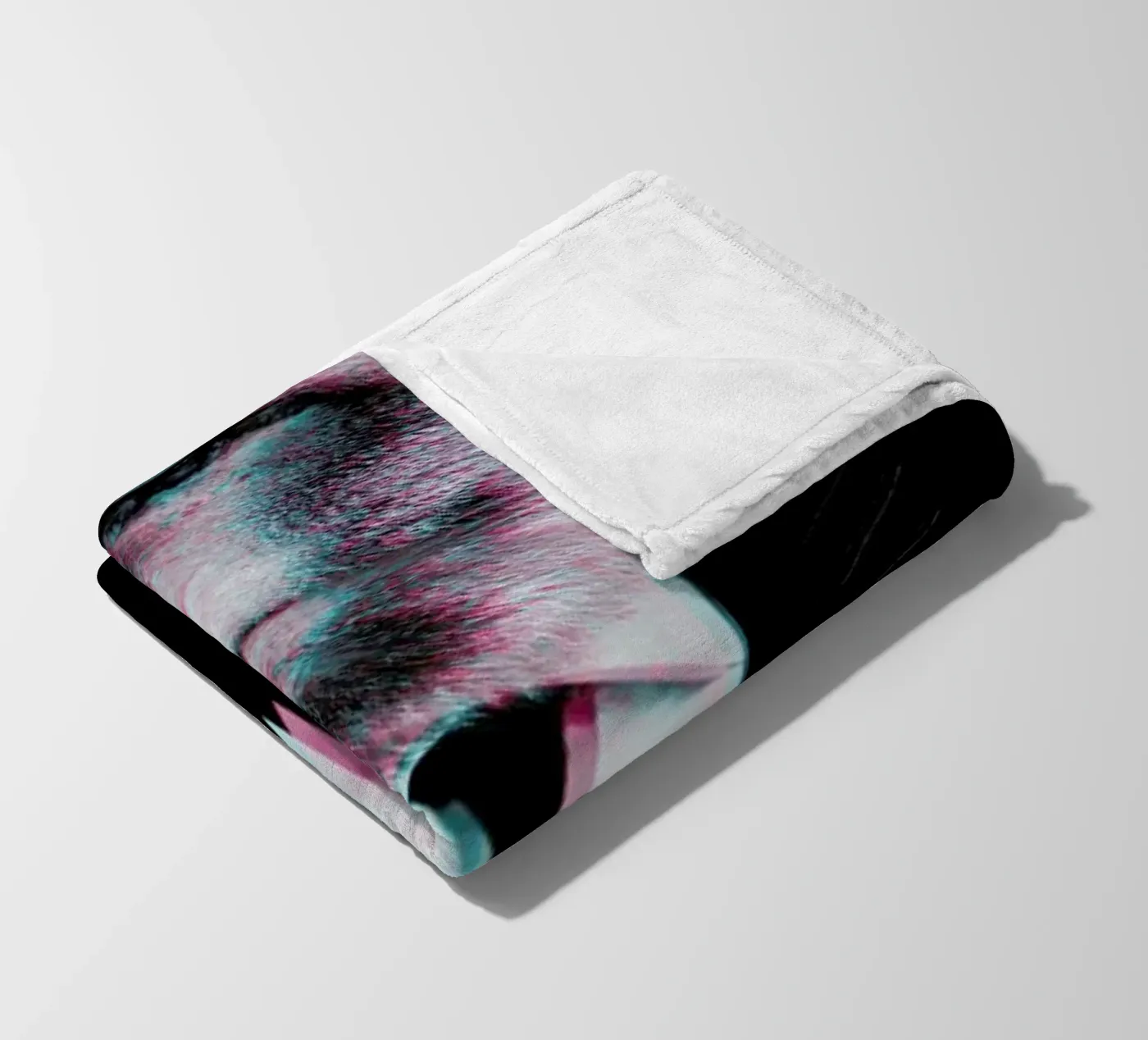 Monkey fleece blanket by Paste in Place