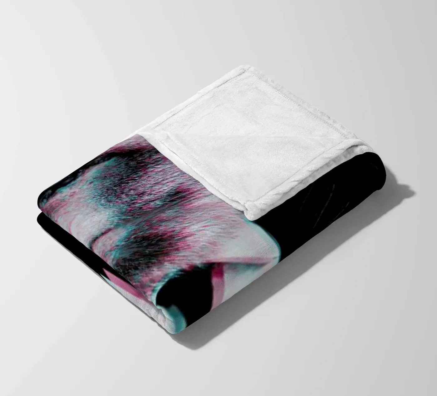 Monkey fleece blanket by Paste in Place
