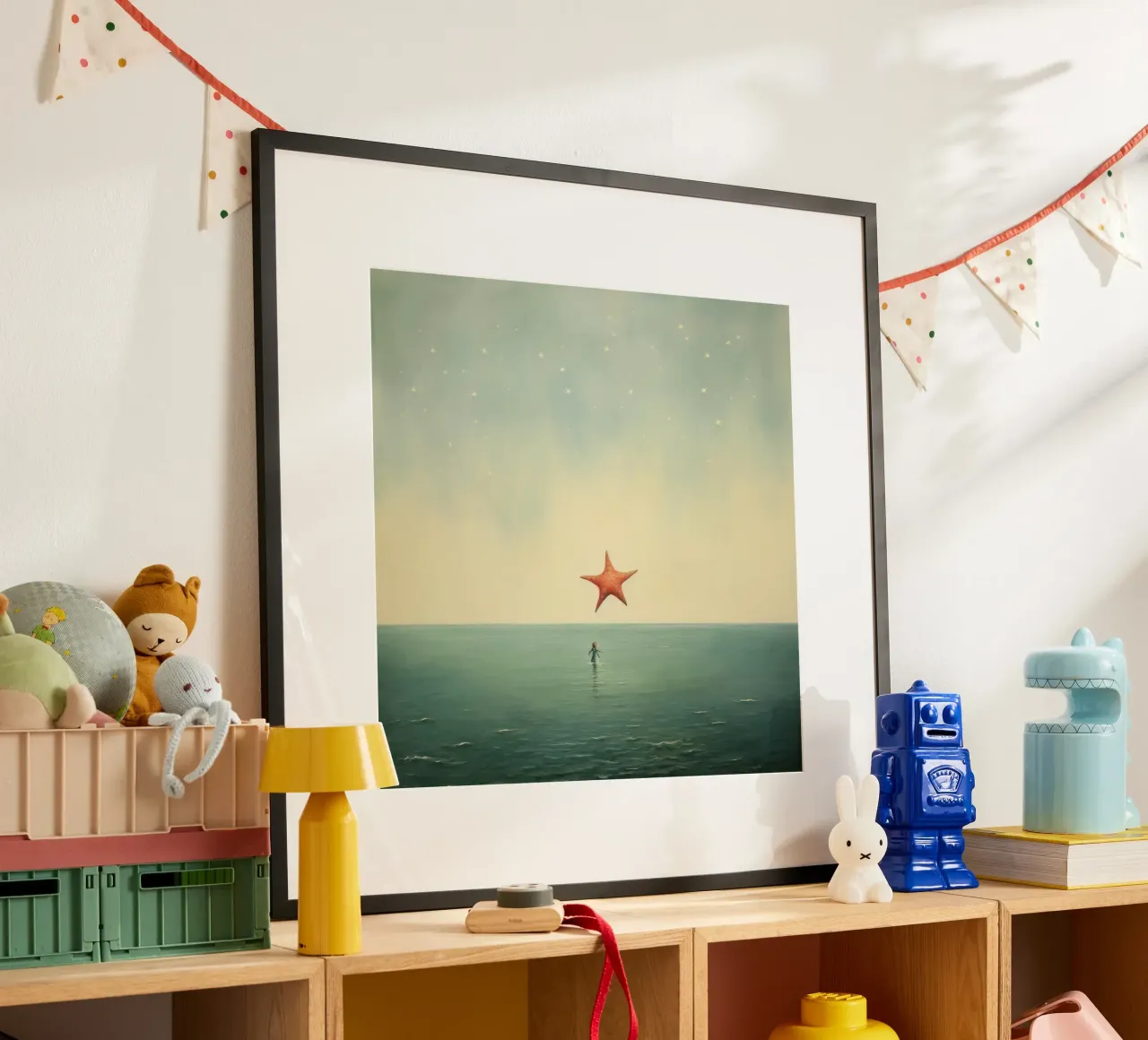 Minimal Starfish 1 hahnemühle by Minimal Animal Art
