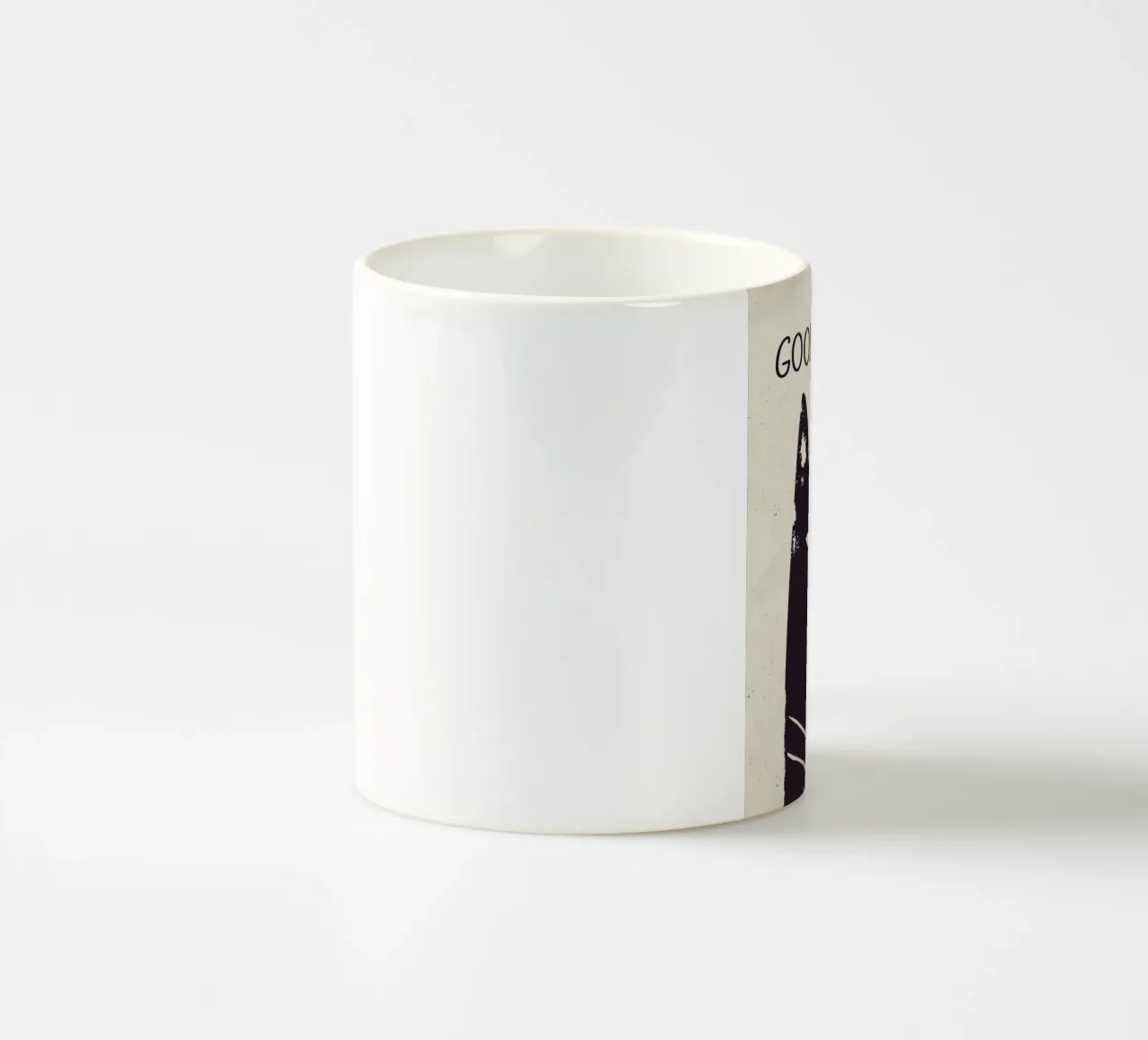 Mornings Are Hard tazza in ceramica da Indigo Rain