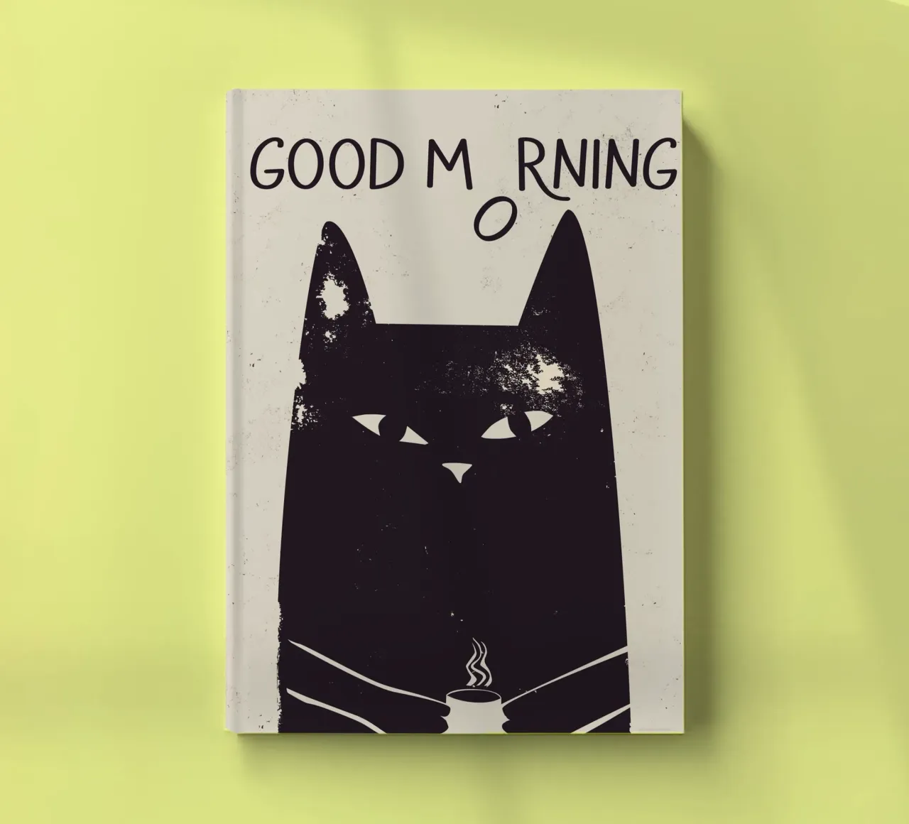 Mornings Are Hard Notizbuch von Indigo Rain