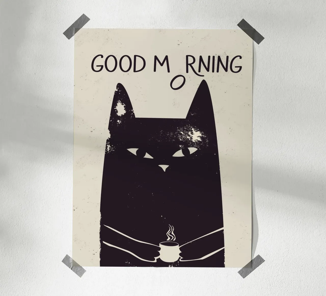 Mornings Are Hard poster da Indigo Rain