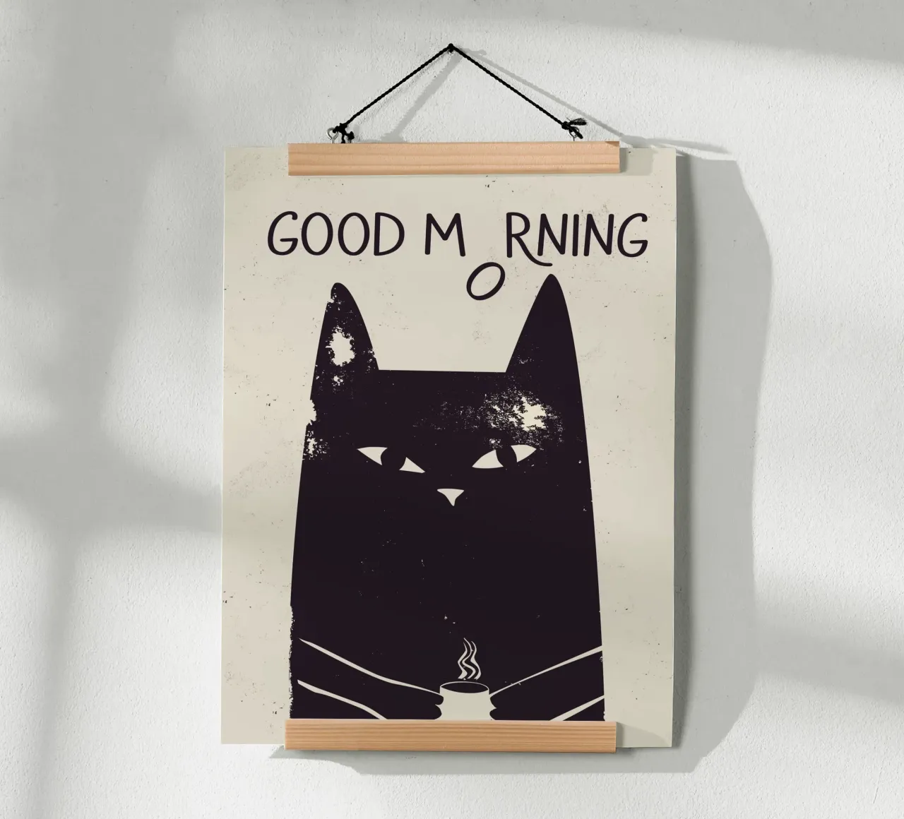 Mornings Are Hard poster da Indigo Rain