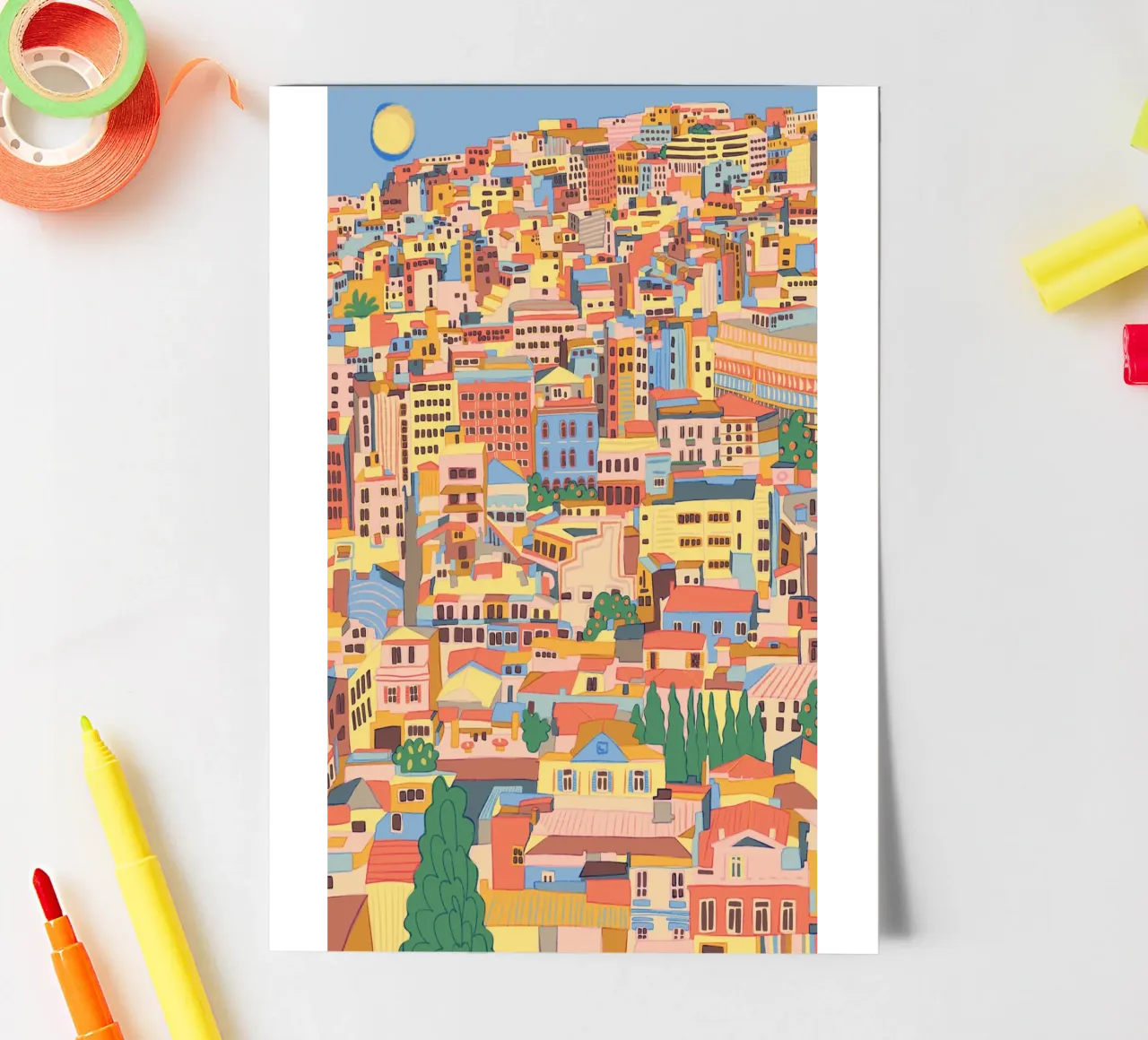 Athens sticker sheet by GigiRosado