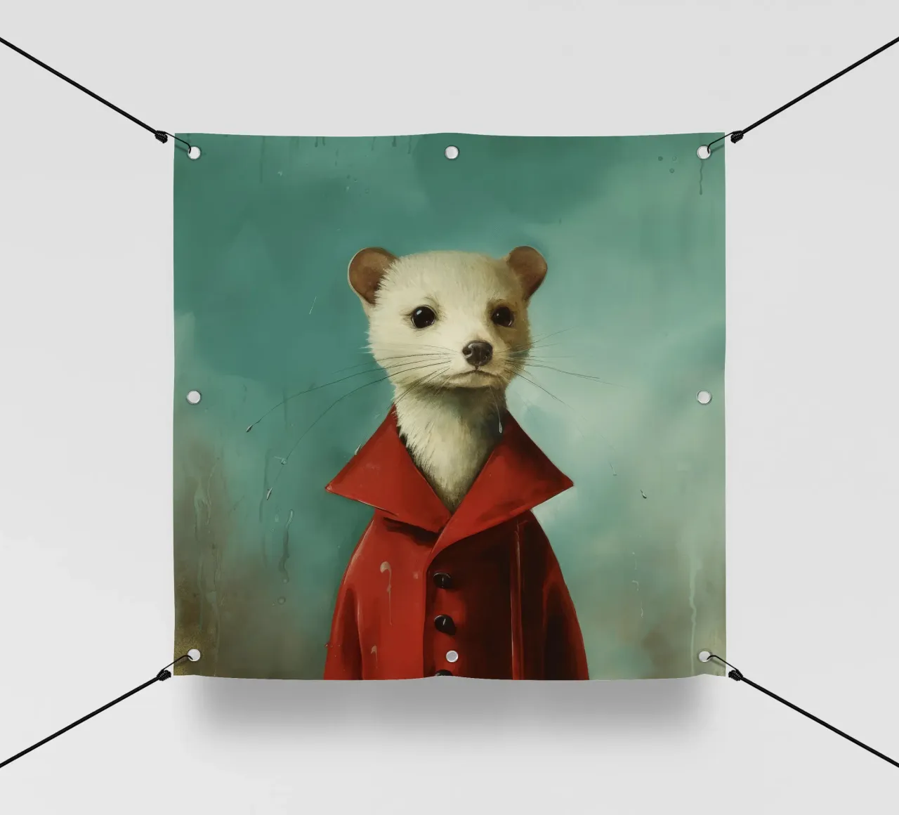 Minimal Stoat 3 telo in pvc da Minimal Animal Art