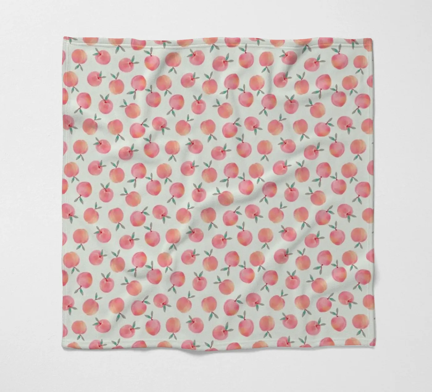Peach Fleecedecke von Kind of Style
