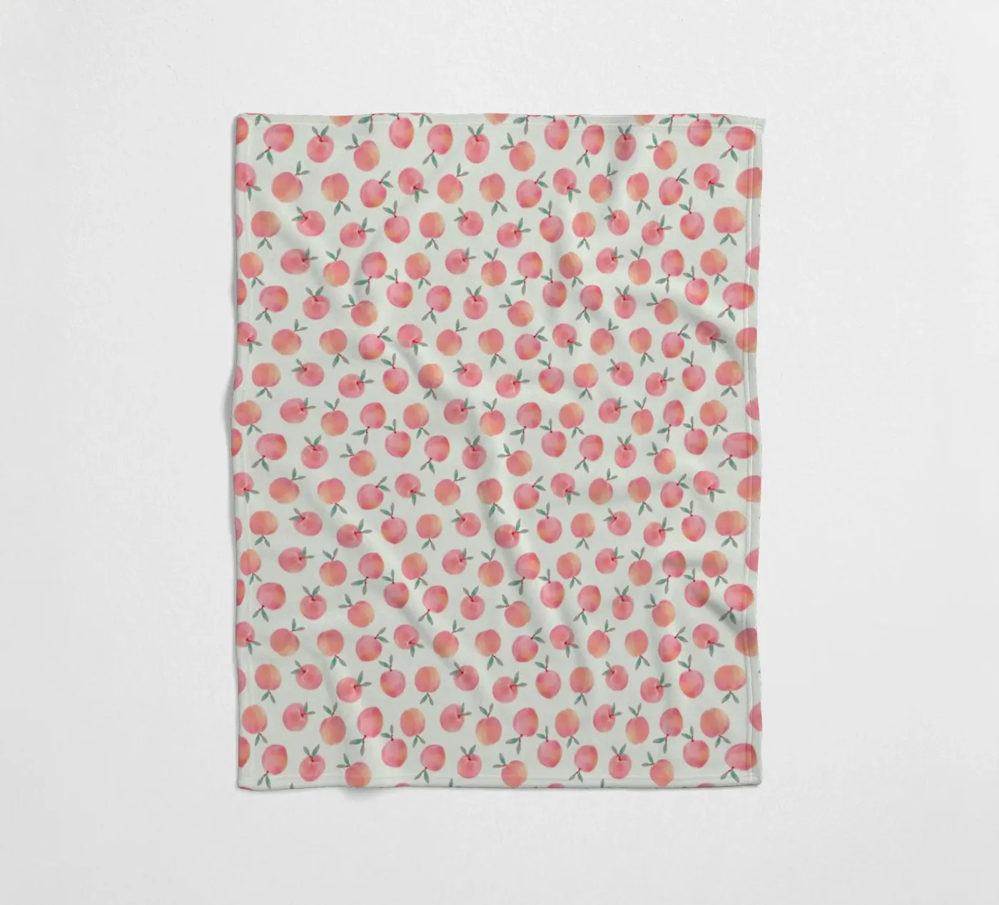 Peach Fleecedecke von Kind of Style