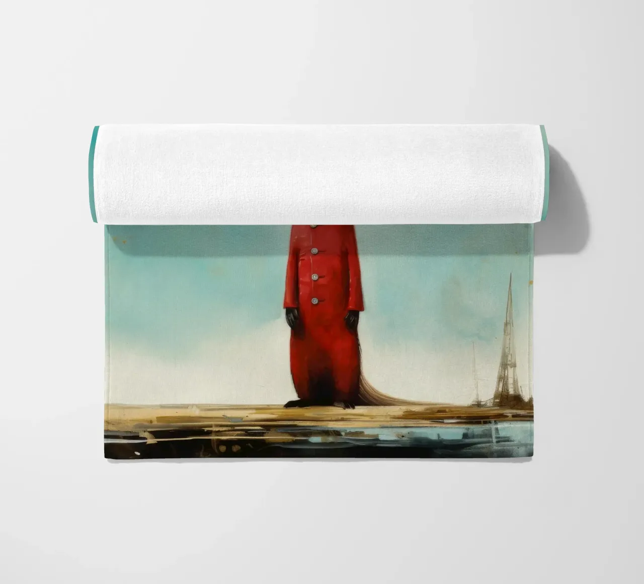 Minimal Stoat 4 telo mare da Minimal Animal Art