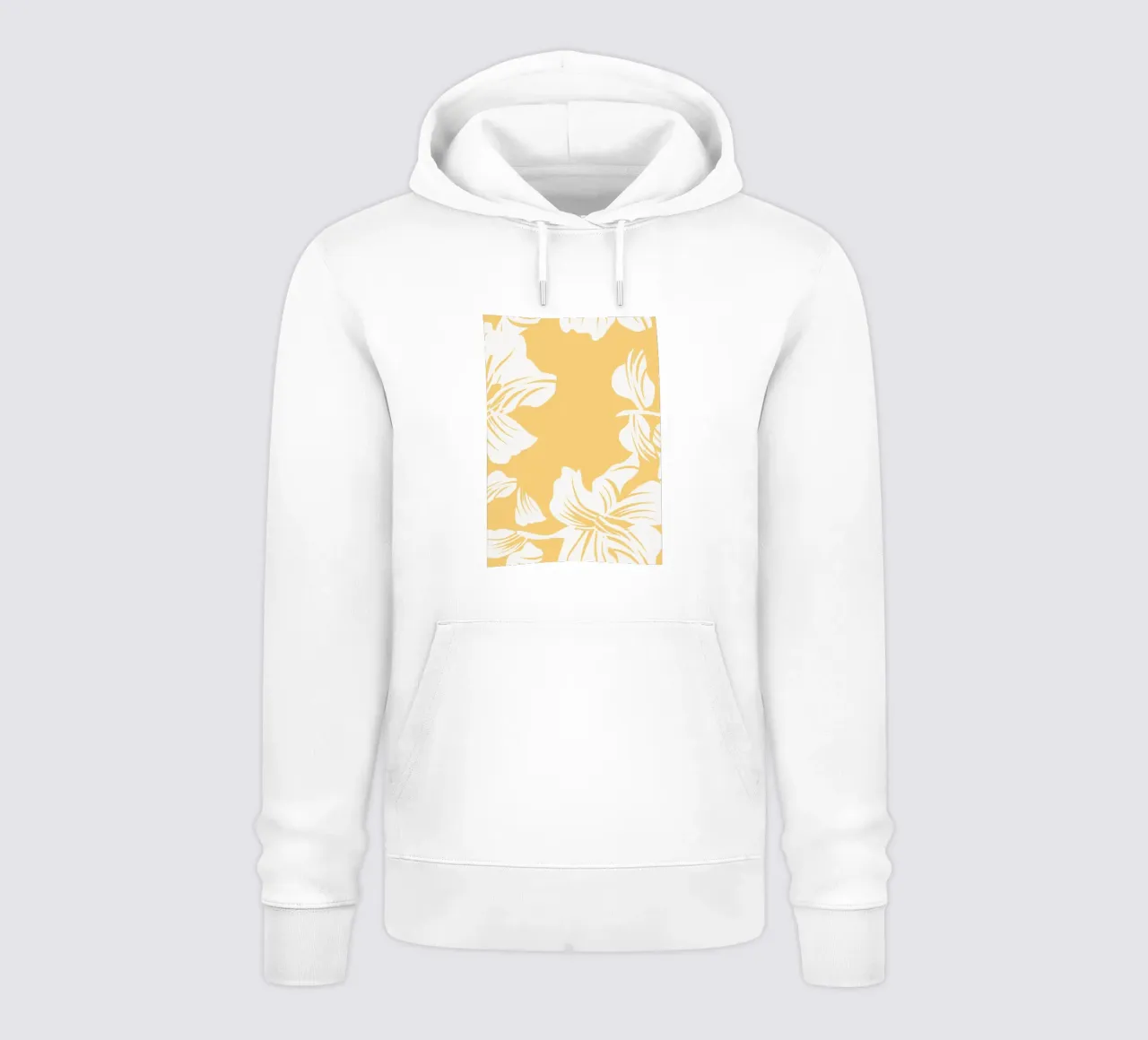 Design floreale giallo, Paisley felpa con cappuccio da pdigitalprints