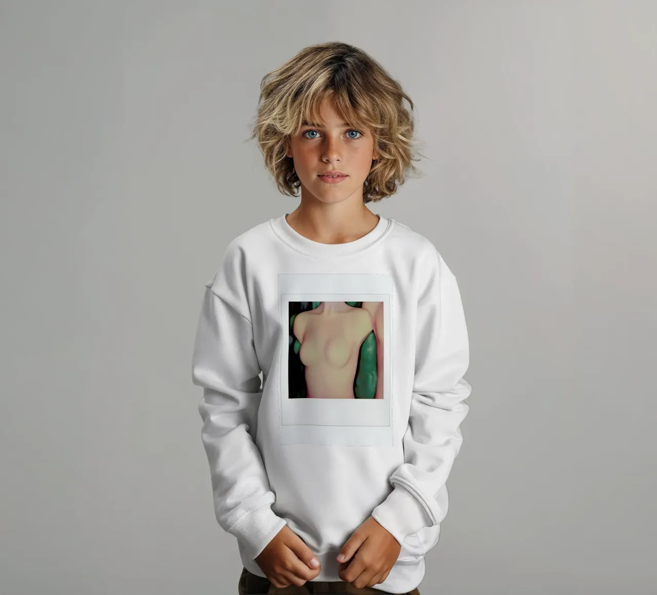 Mannequin felpa bambino da Lou Garoup