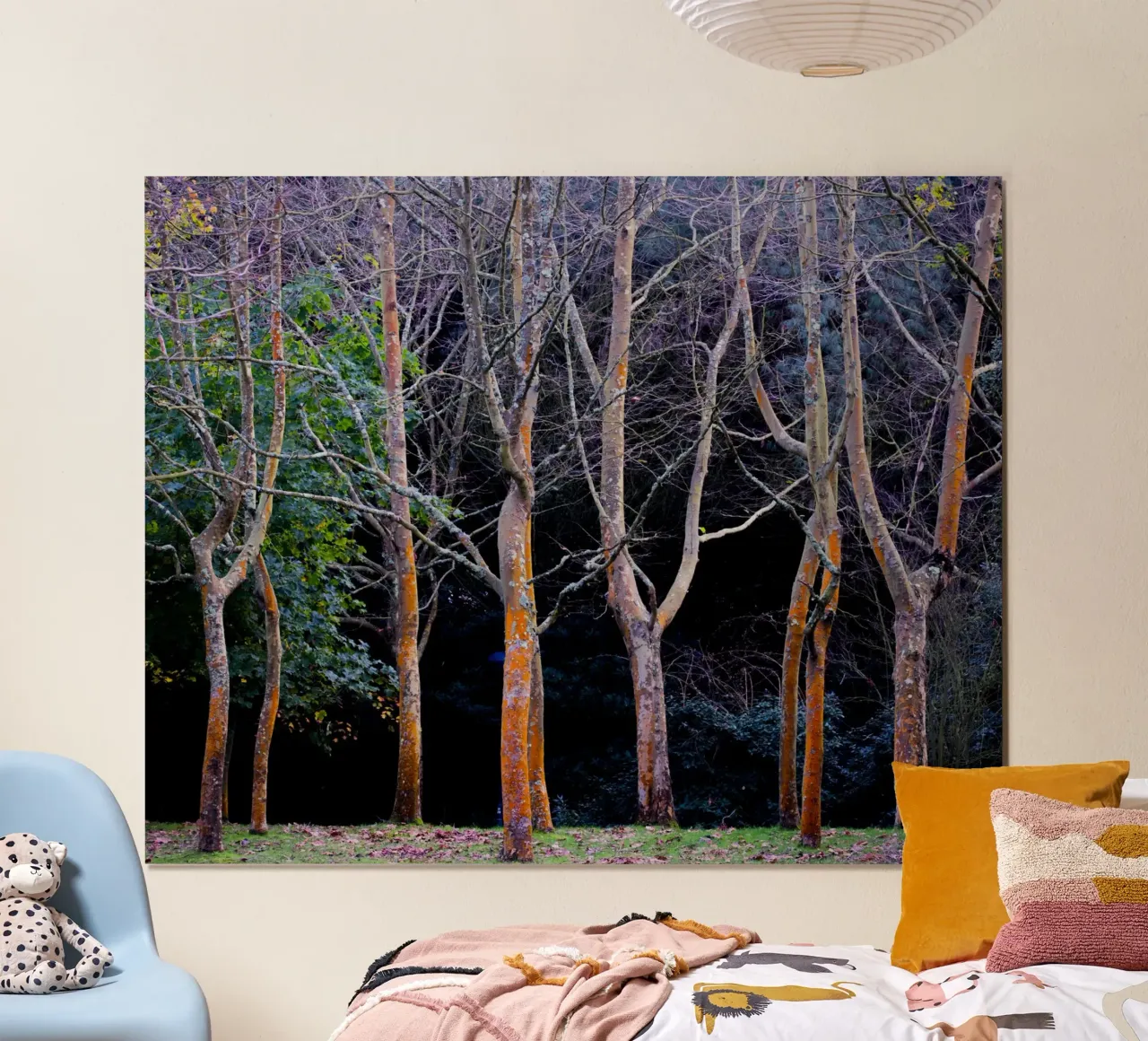 Herbst in den Wäldern Hahnemühle von Teresa André