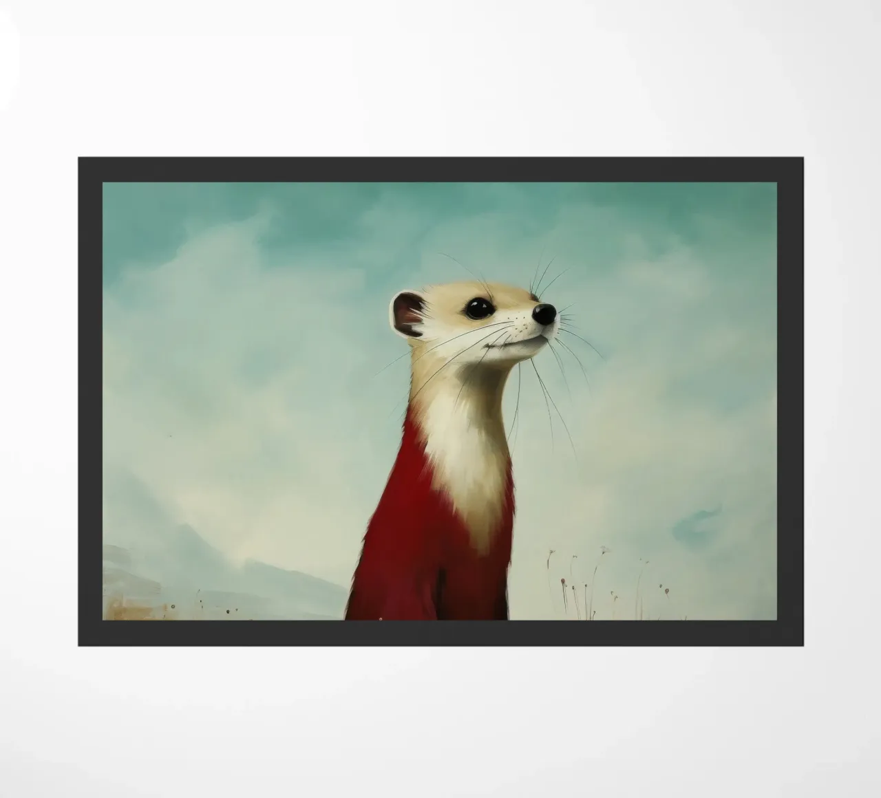 Minimo Stoat 1 zerbino da Minimal Animal Art
