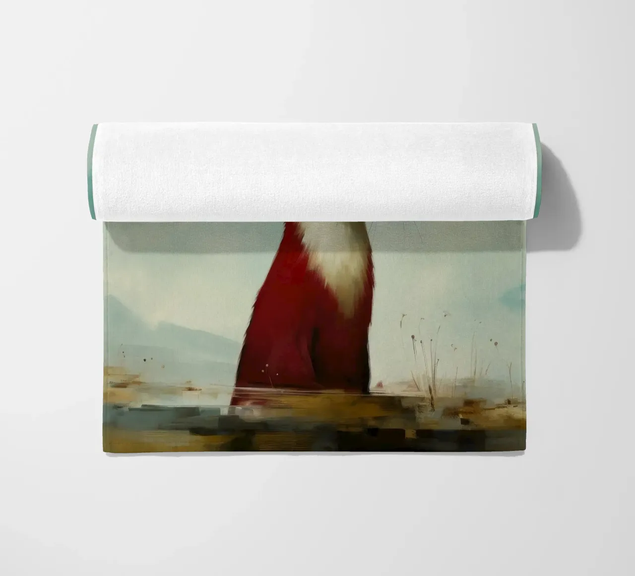 Minimo Stoat 1 telo mare da Minimal Animal Art