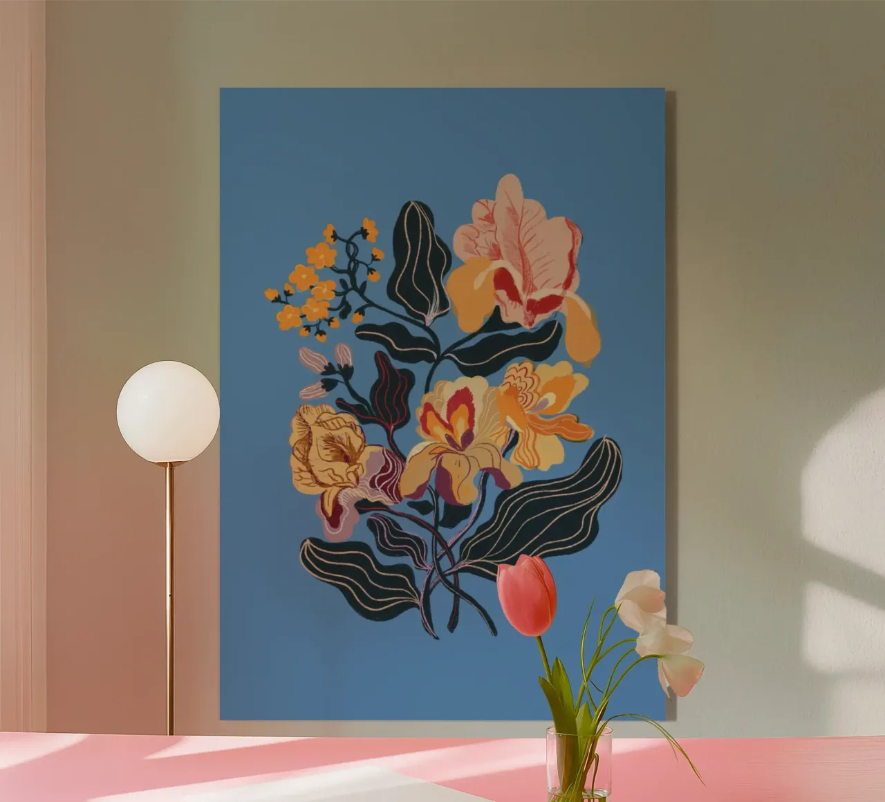 Blue iris plexiglass da GigiRosado