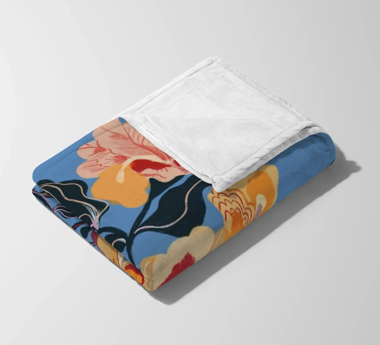 Blue iris coperta in pile da GigiRosado