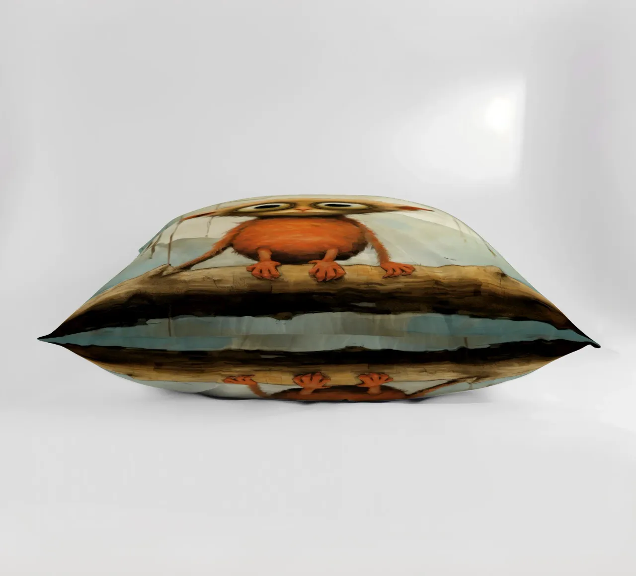 Tarsio minimo 2 cuscino da Minimal Animal Art