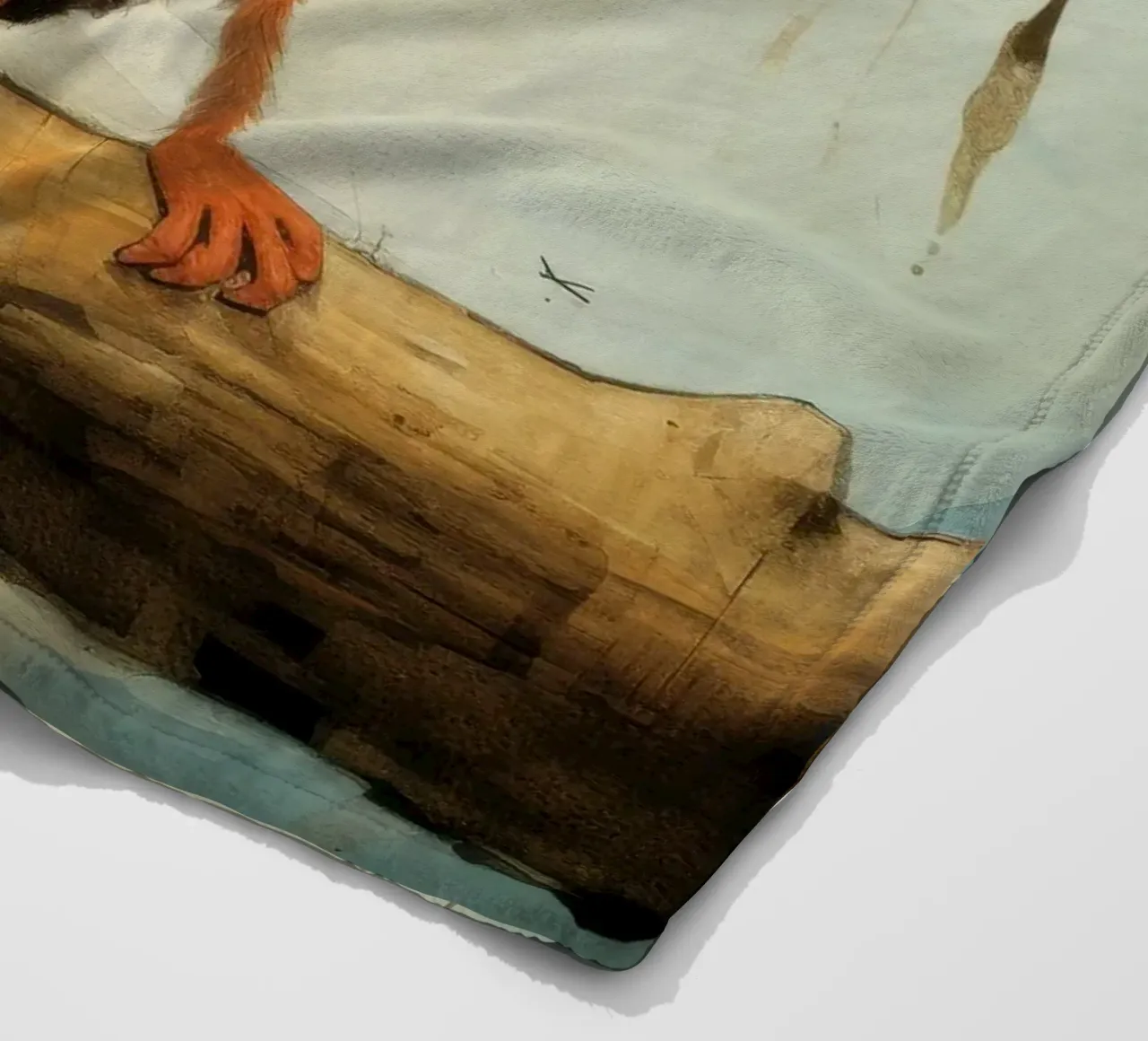 Tarsio minimo 2 coperta in pile da Minimal Animal Art