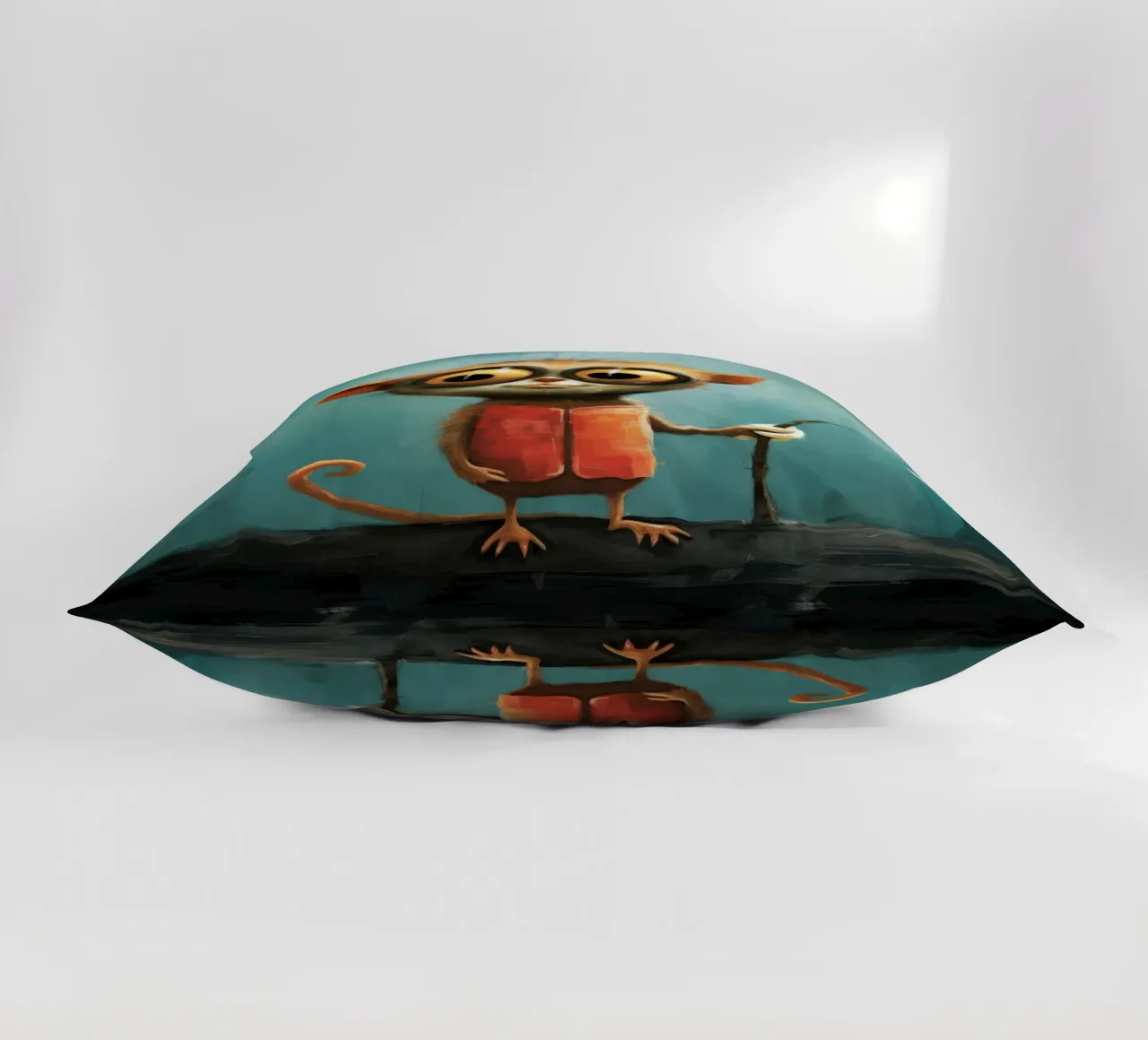 Minimal Tarsier 3 cuscino da Minimal Animal Art