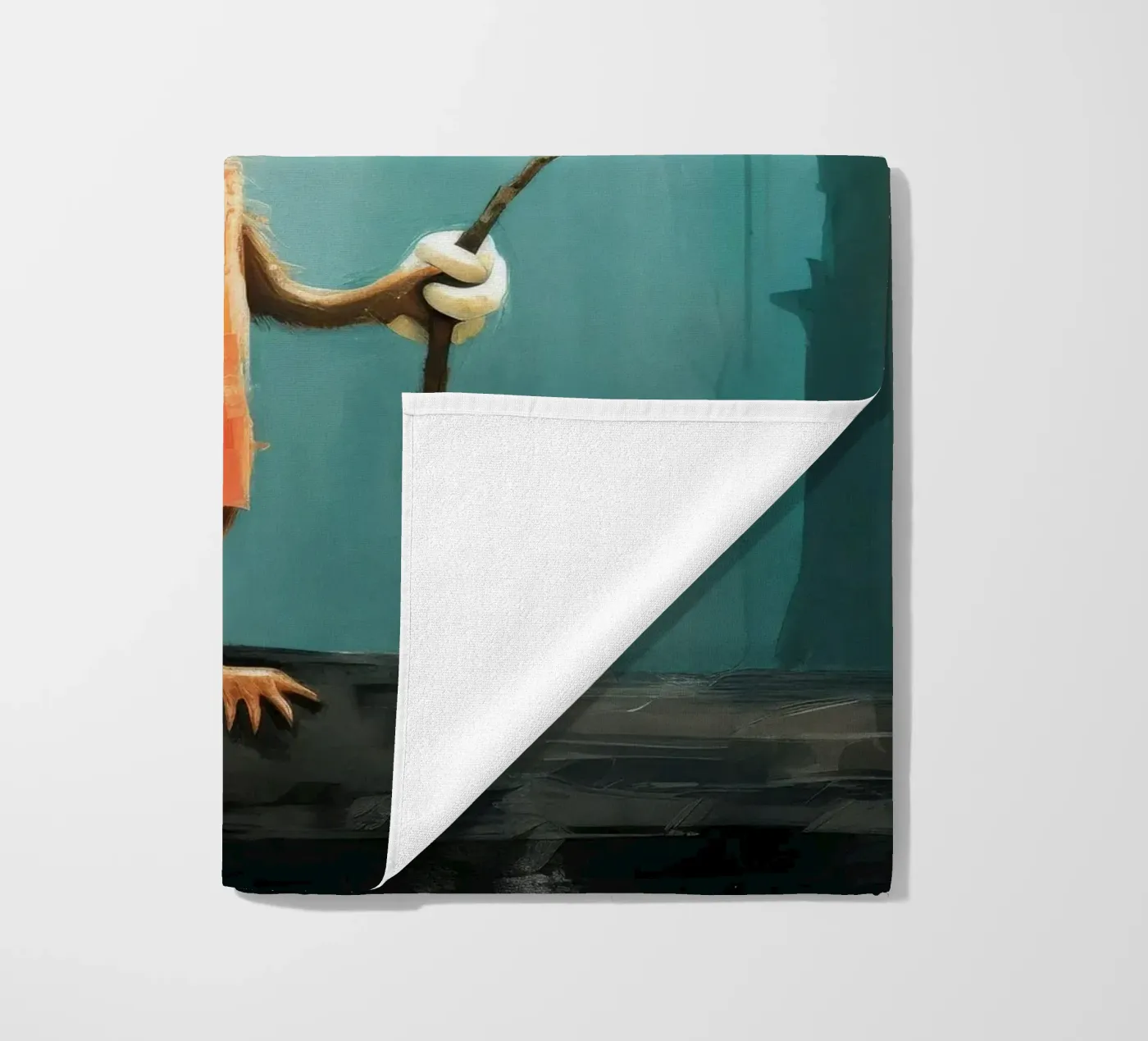Minimo Tarsier telo mare da Minimal Animal Art