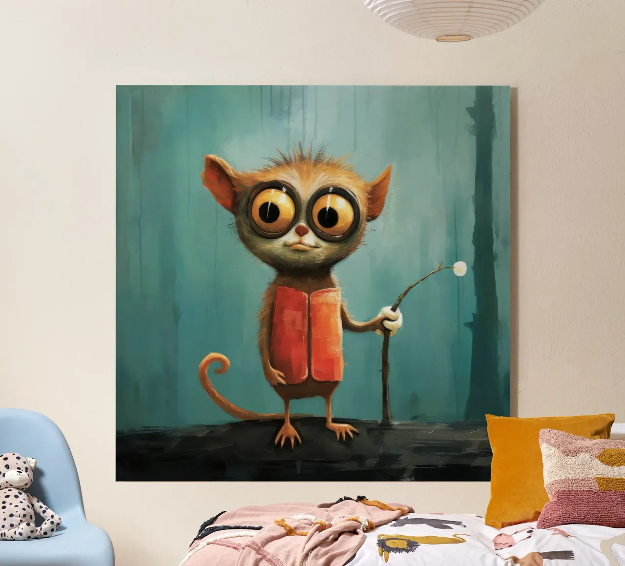 Minimal Tarsier 3 plexiglass da Minimal Animal Art