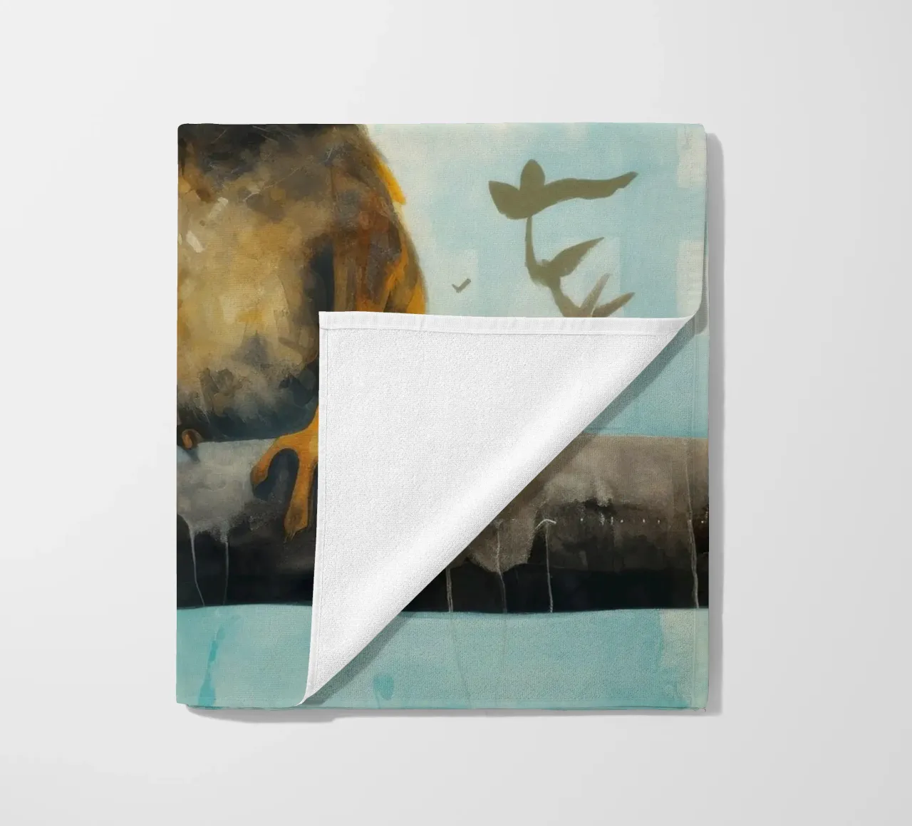 Tarsio minimo 1 telo mare da Minimal Animal Art