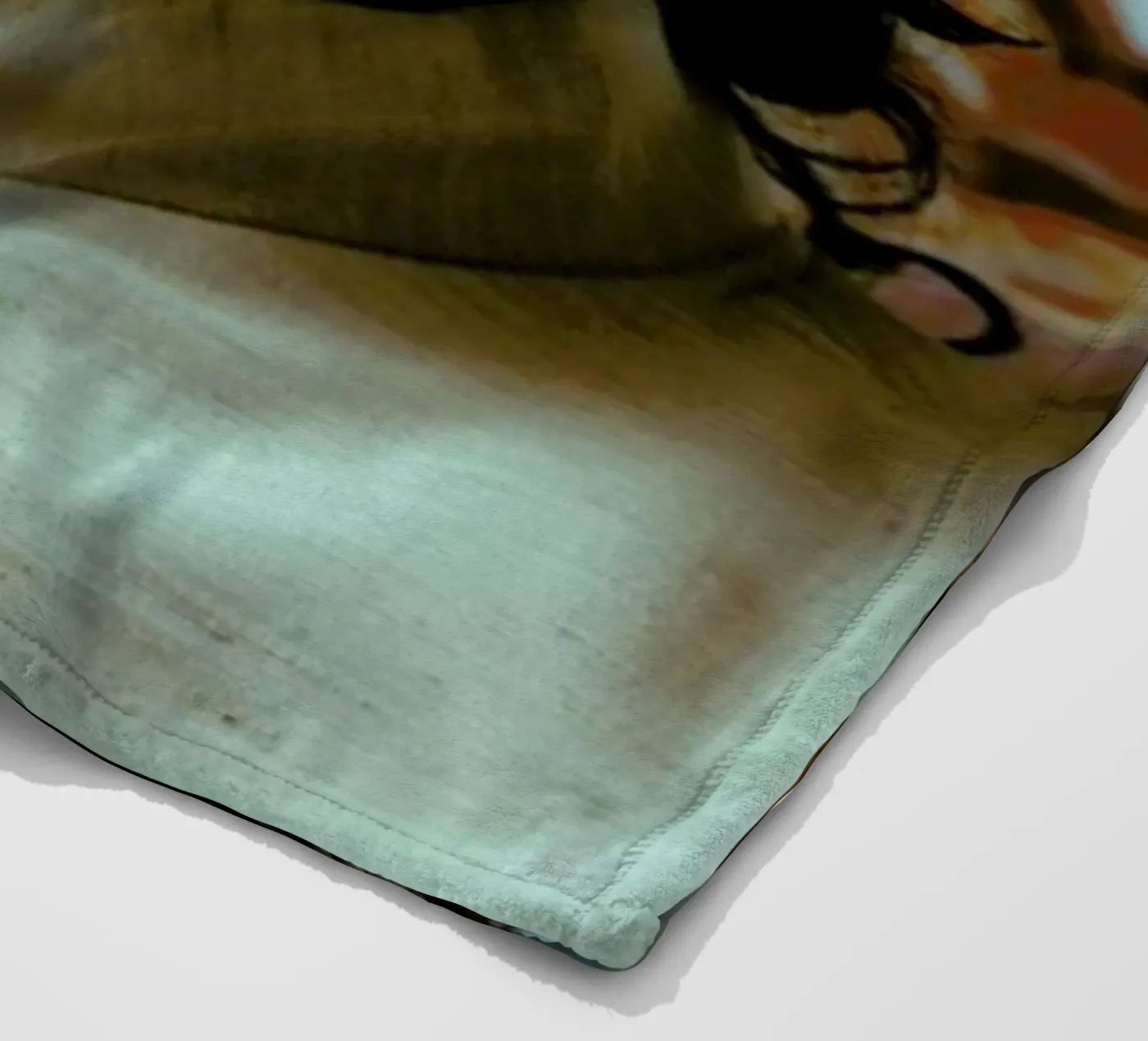 Postiche 1 fleecedeken van Julian Wolkenstein