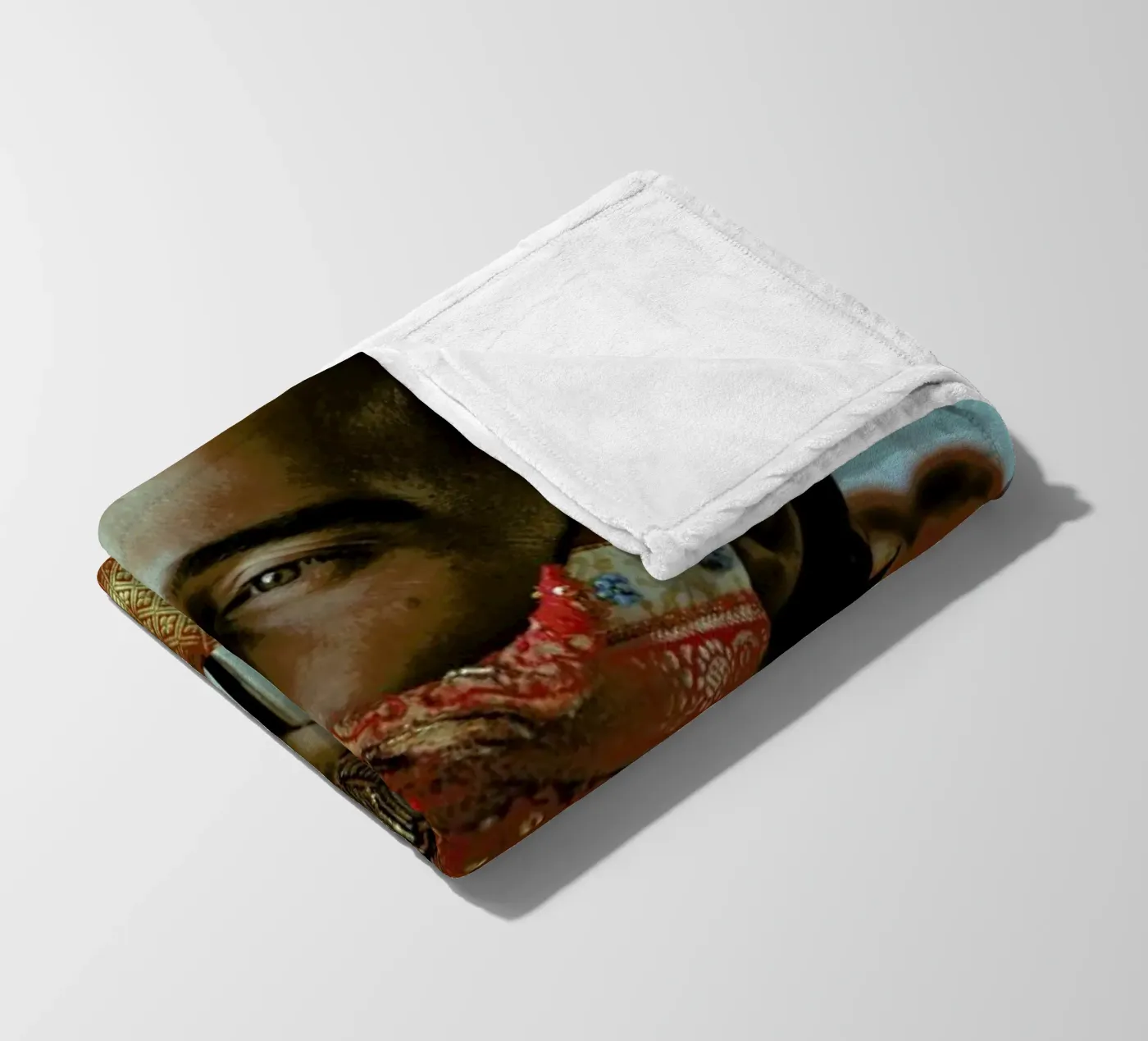 Postiche 1 fleecedeken van Julian Wolkenstein