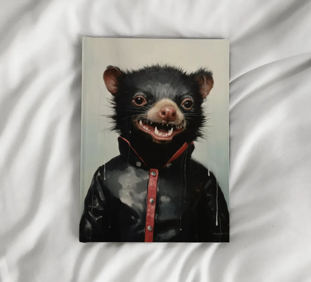 Minimal Tasmanian Devil 3 notebook by Minimal Animal Art