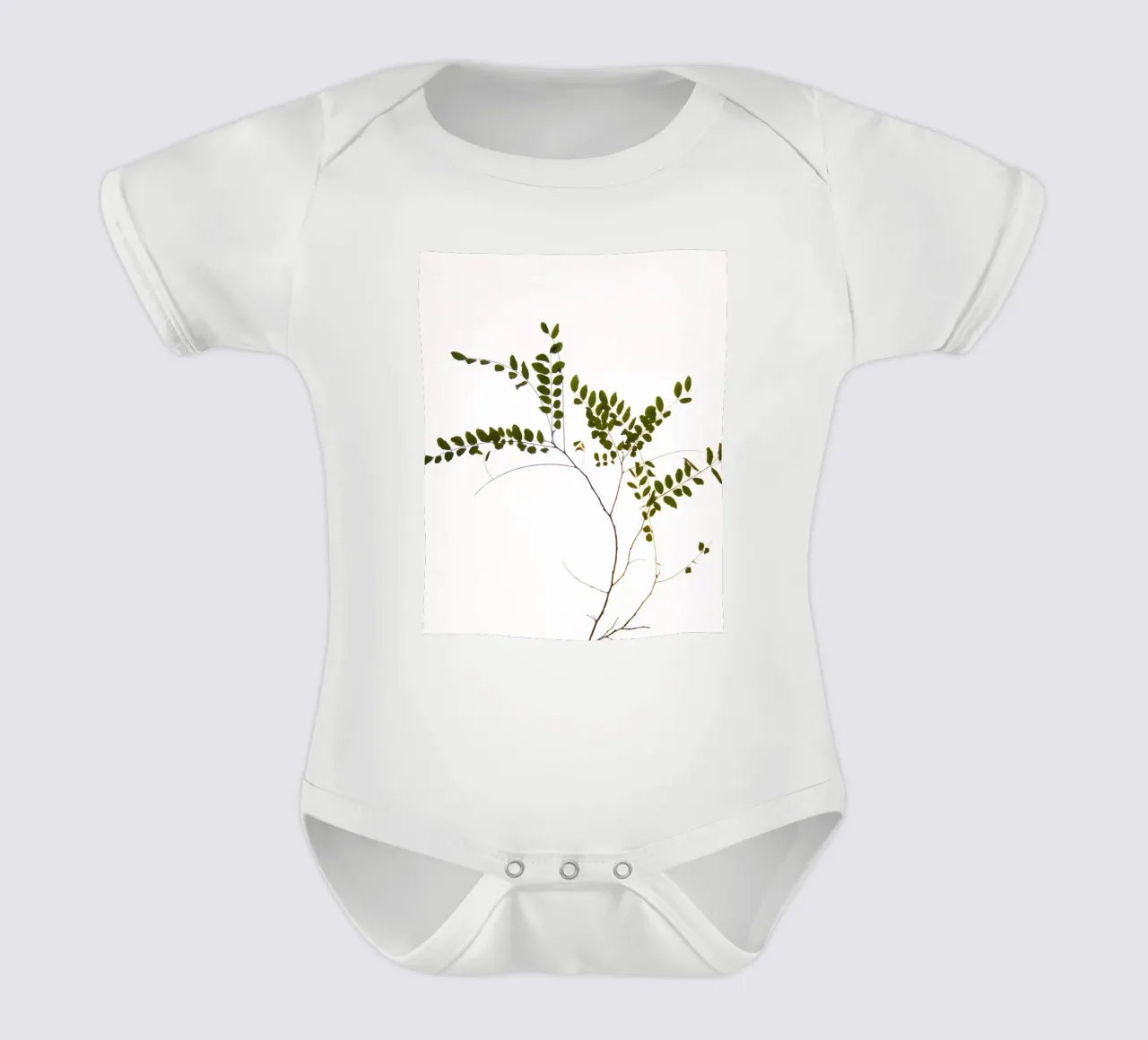 Tree delicate branch body neonato maniche corte da Teresa André