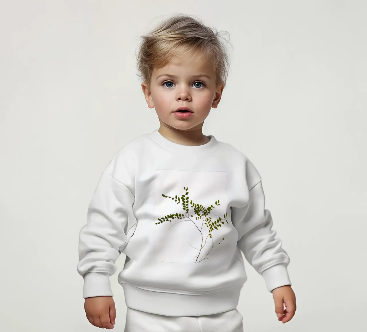 Tree delicate branch felpa neonato da Teresa André