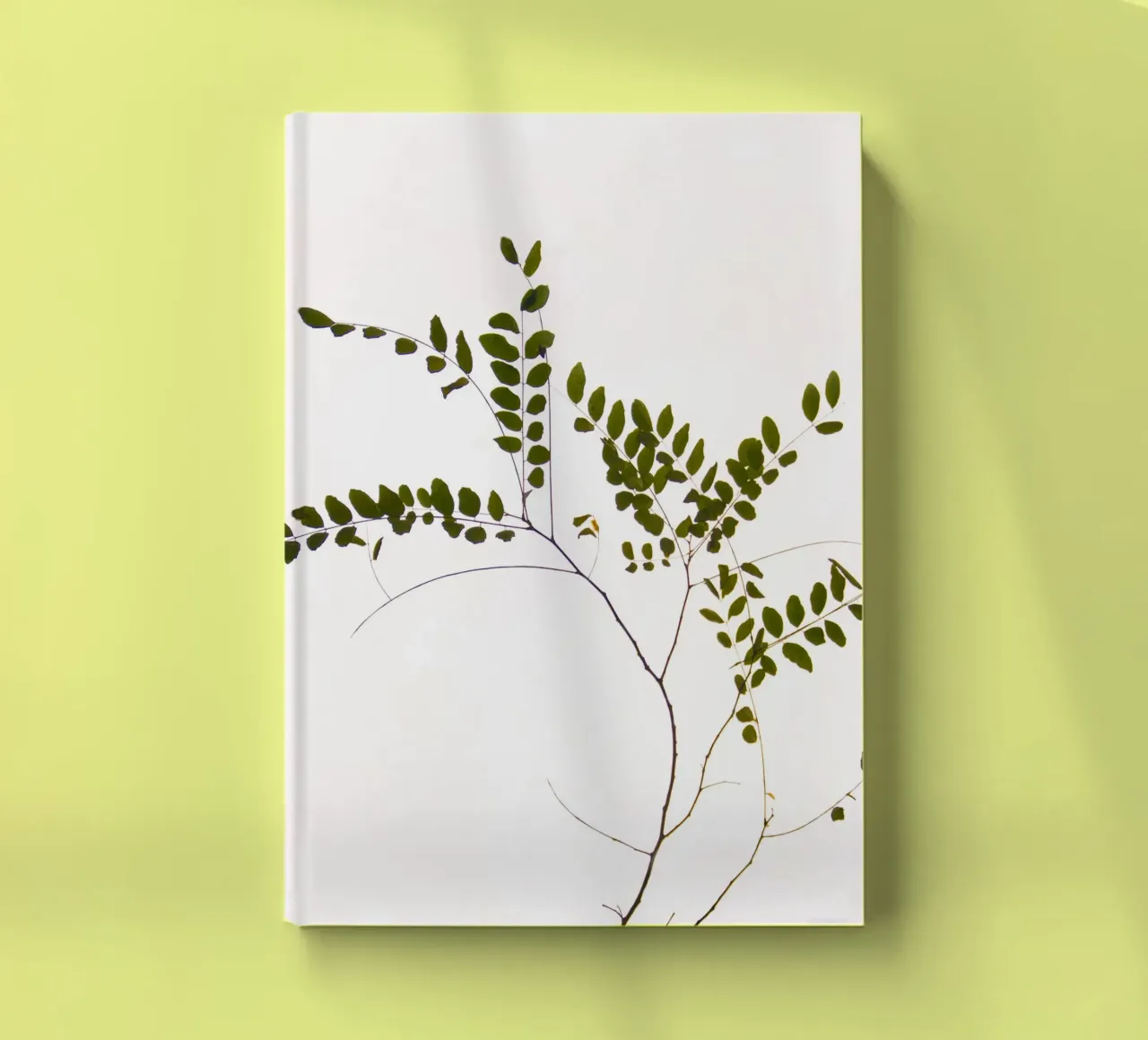 Minimalist tree branch notebook by Teresa André