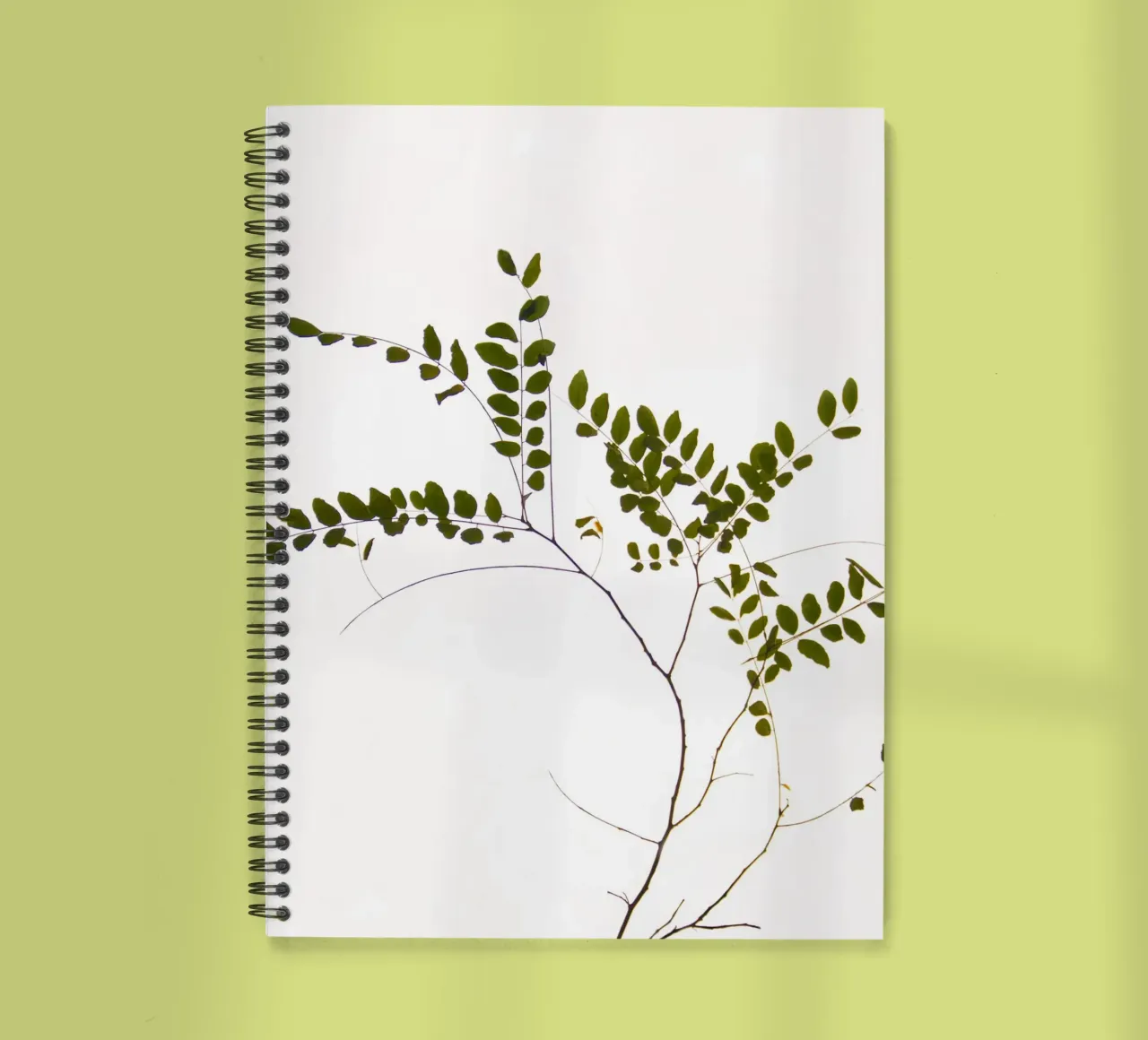 Minimalist tree branch spiral notebook by Teresa André