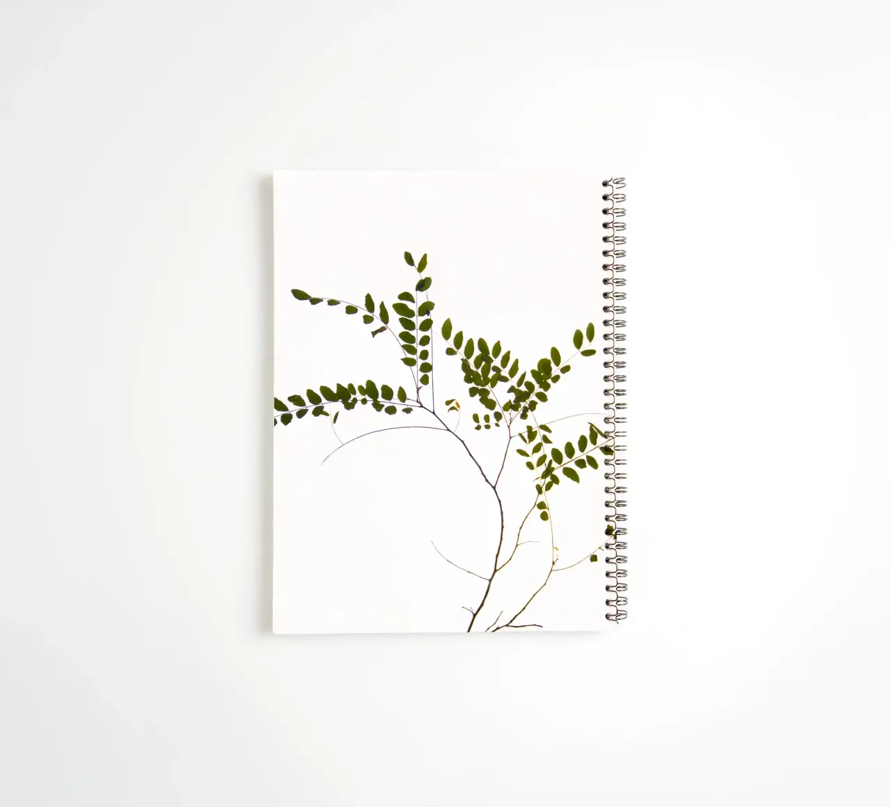 Minimalist tree branch spiral notebook by Teresa André