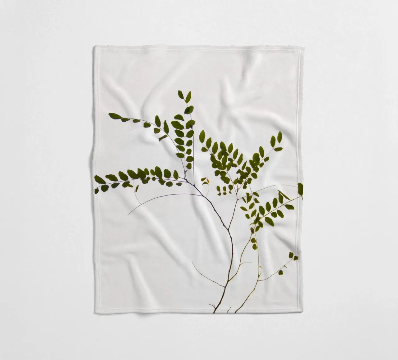 Tree delicate branch coperta in pile da Teresa André