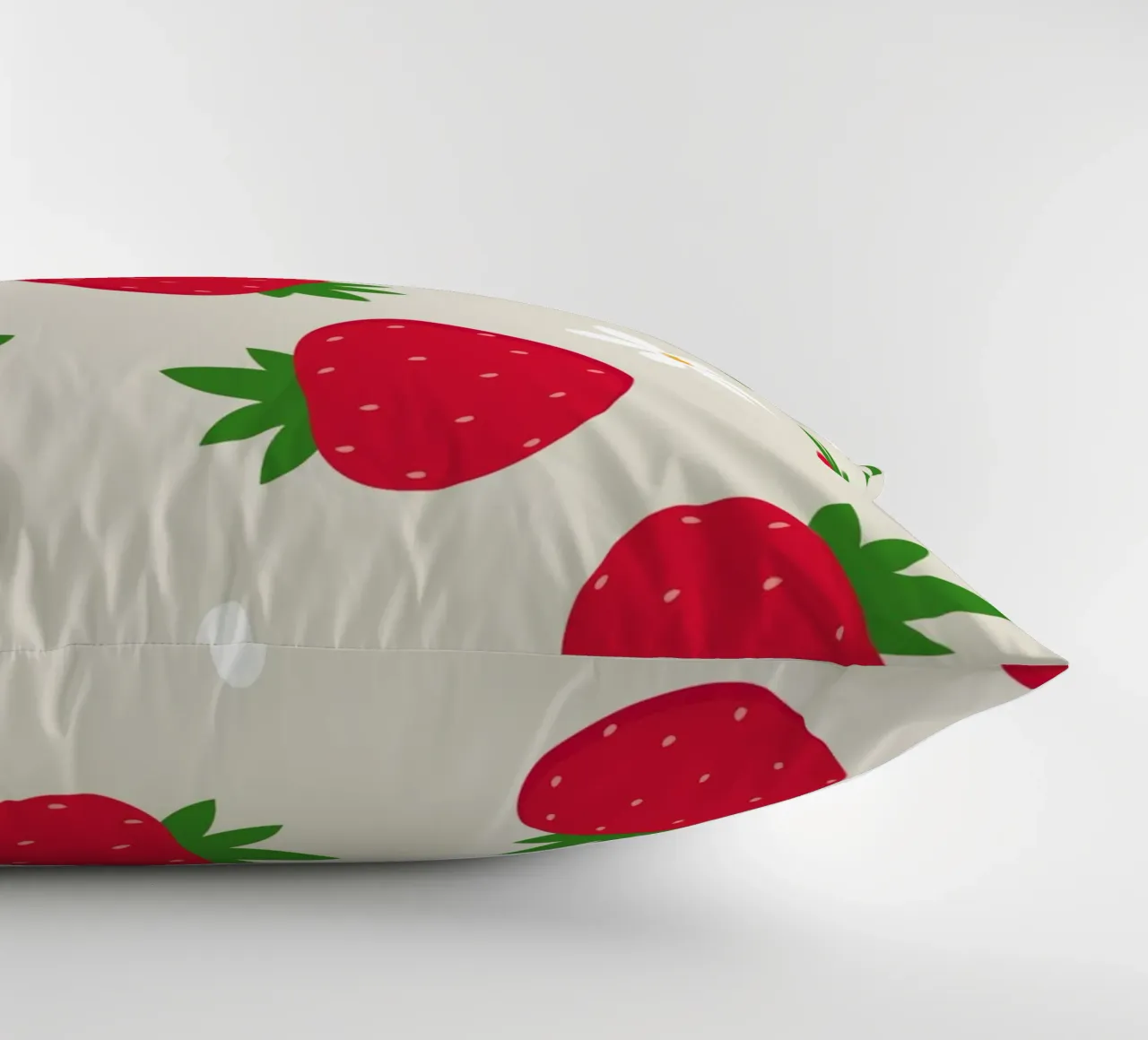 Stampa preppy di fragole cuscino da pdigitalprints