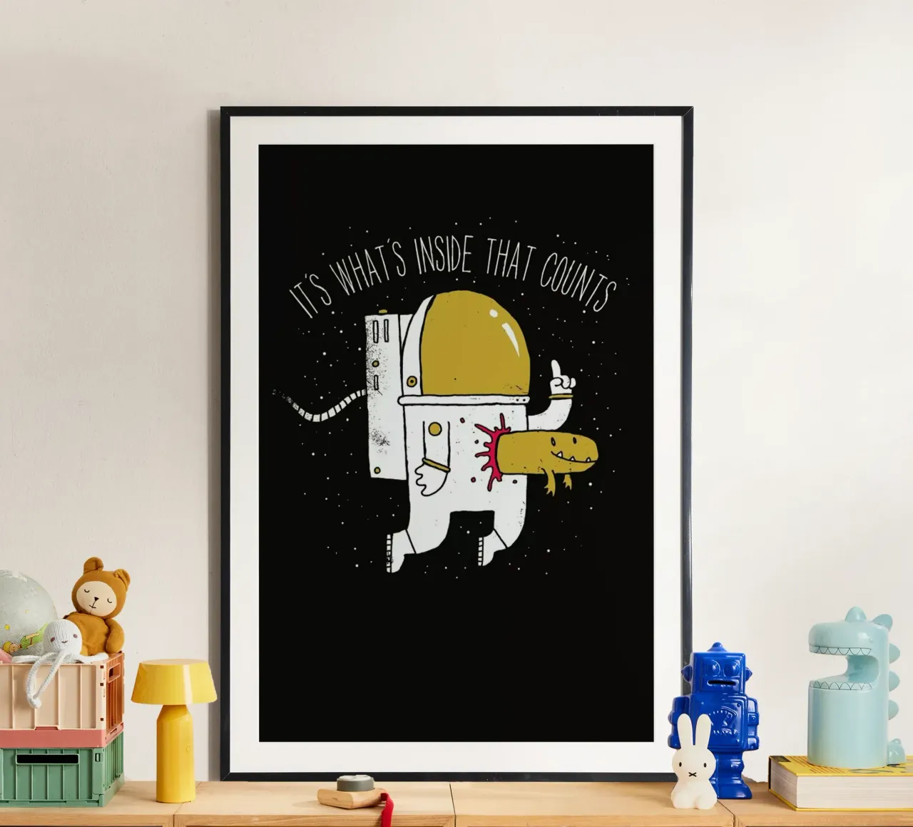 Space Sucks poster da DinoMike