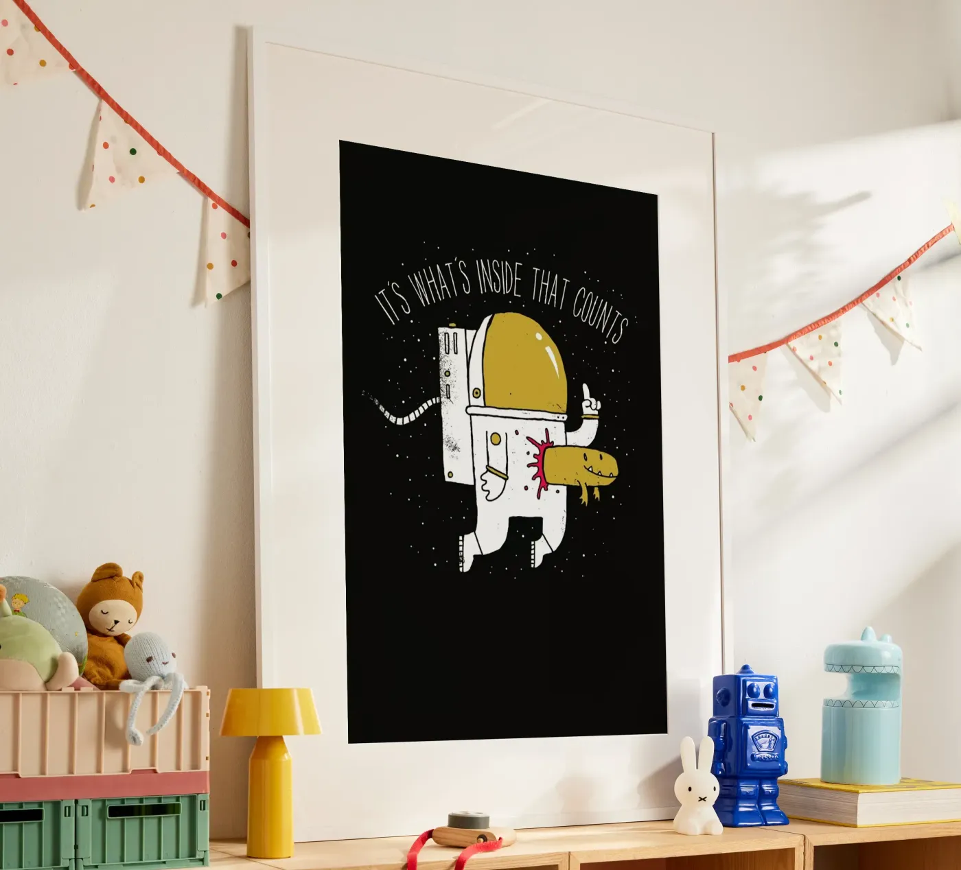 Space Sucks poster by DinoMike